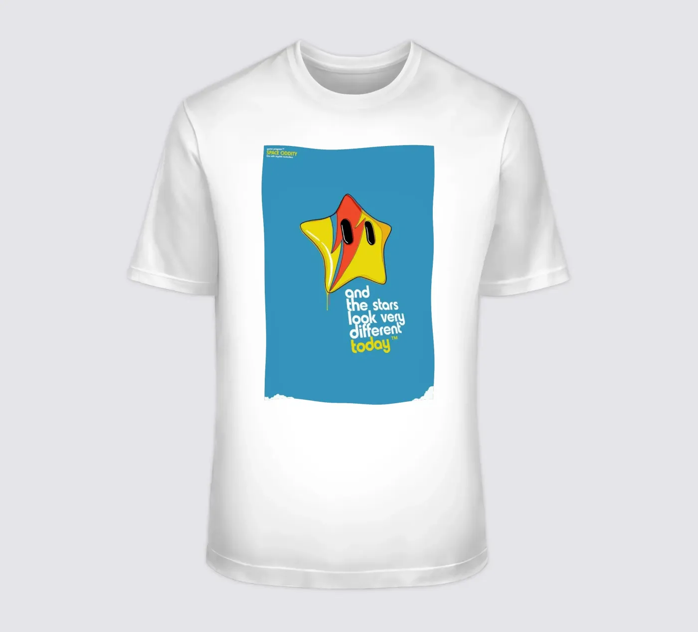 Space Oddity Game Program t-shirt da Butcher Billy