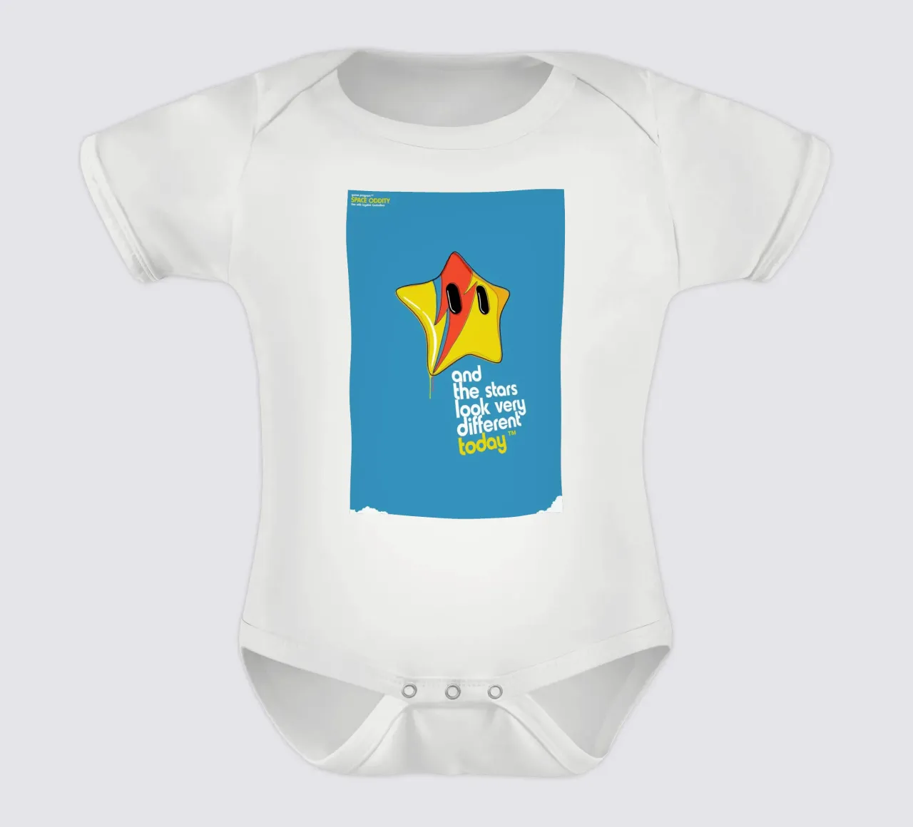 Space Oddity Game Program body neonato maniche corte da Butcher Billy