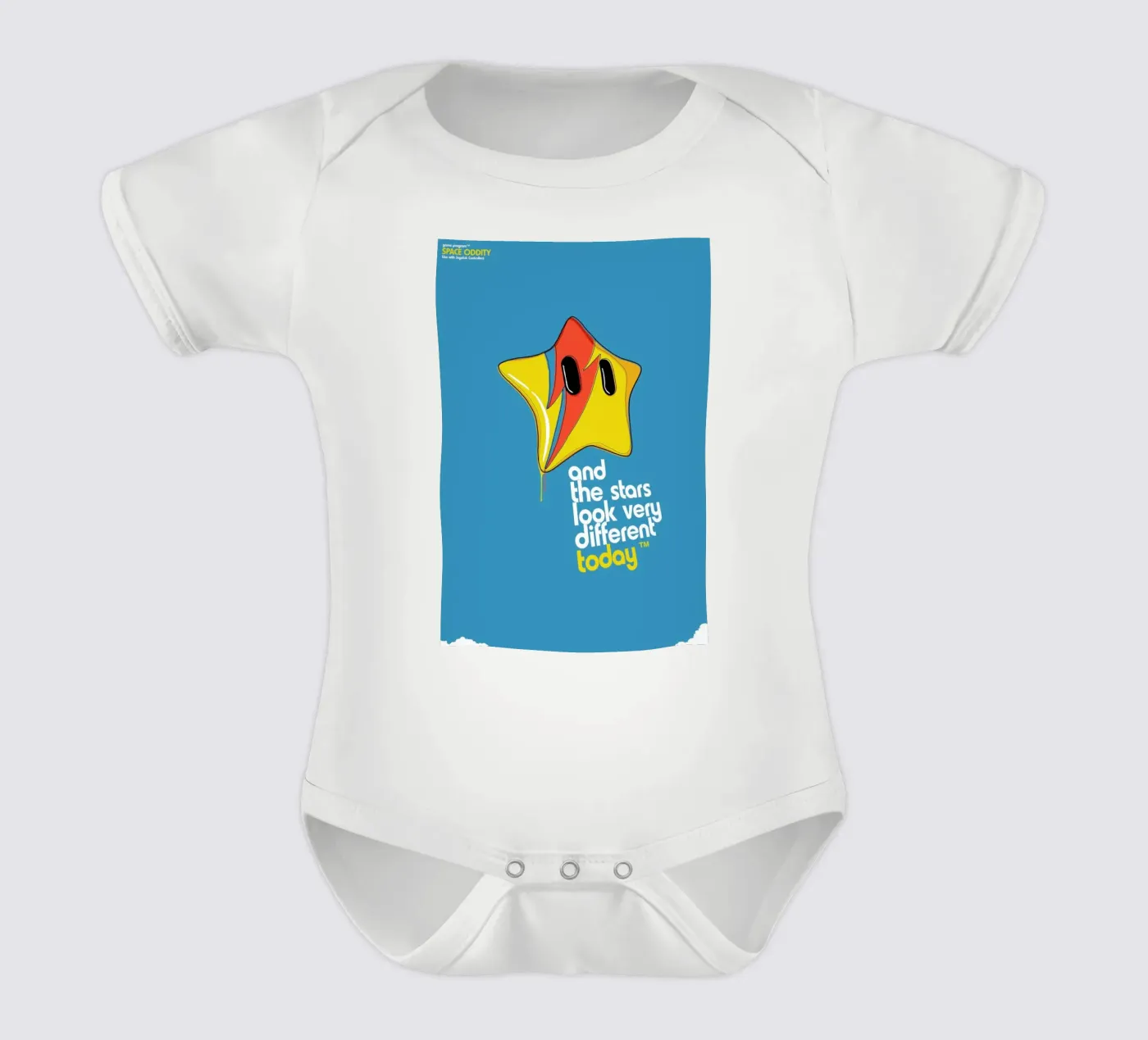 Space Oddity Game Program babyrompertje korte mouwen van Butcher Billy