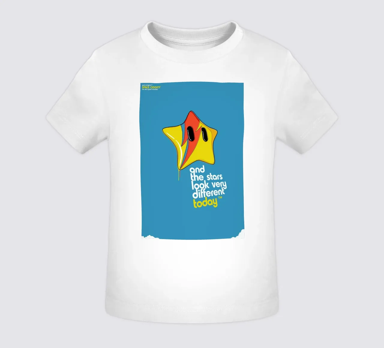 Space Oddity Game Program camiseta de bebé de Butcher Billy