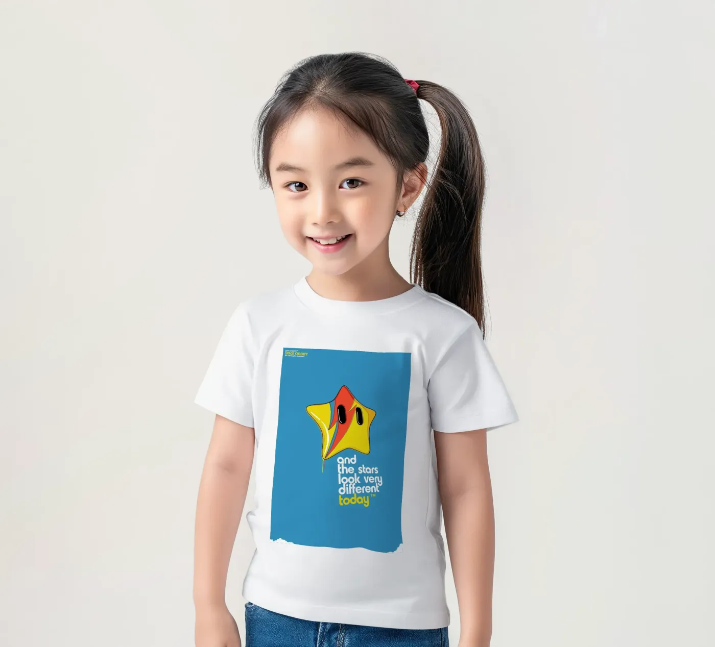 Space Oddity Game Program kinder t-shirt van Butcher Billy