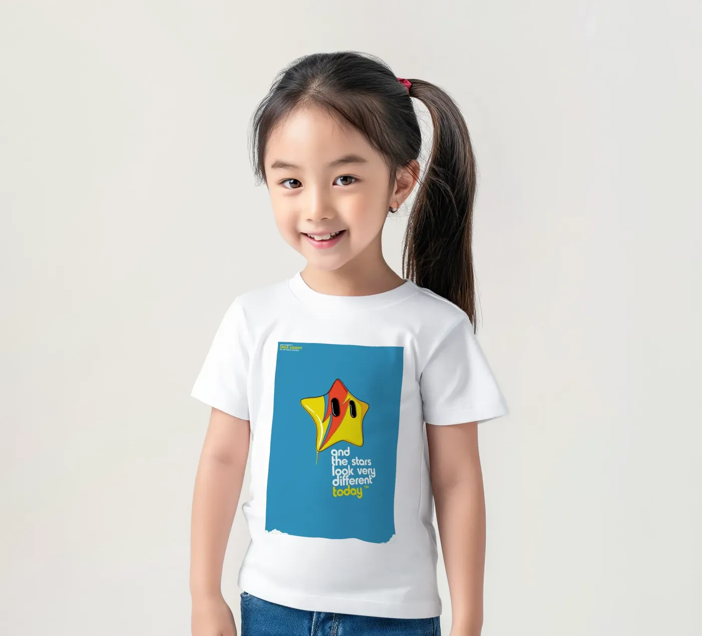 Space Oddity Game Program kinder t-shirt van Butcher Billy