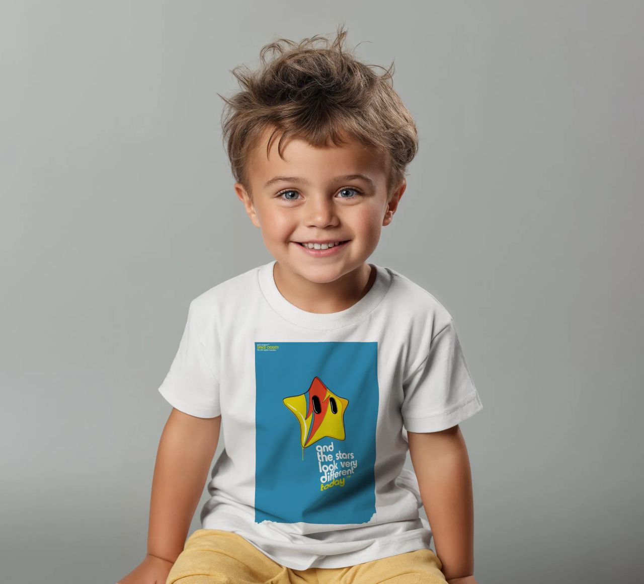 Space Oddity Game Program t-shirt bambini da Butcher Billy