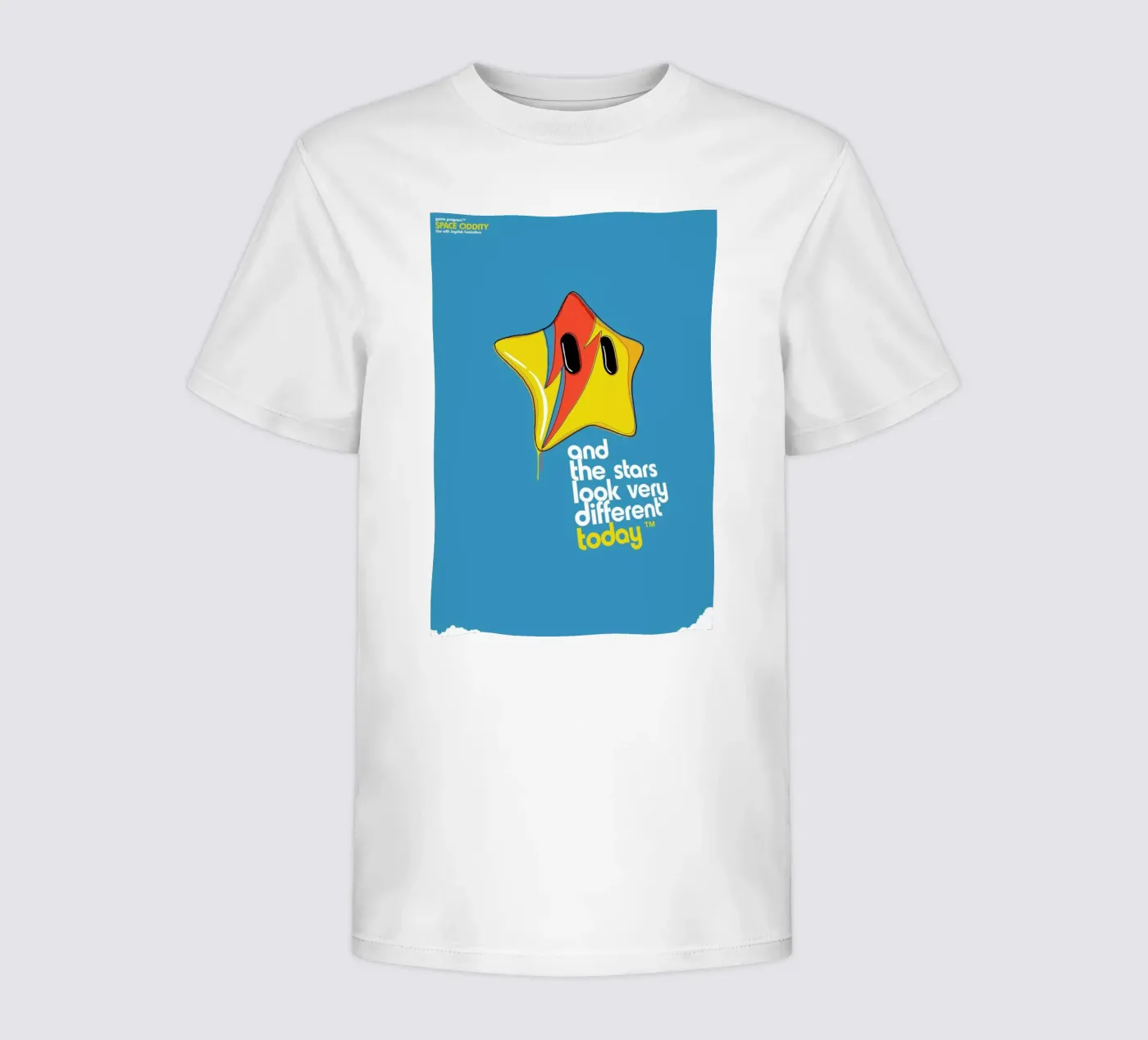 Space Oddity Game Program kinder t-shirt van Butcher Billy