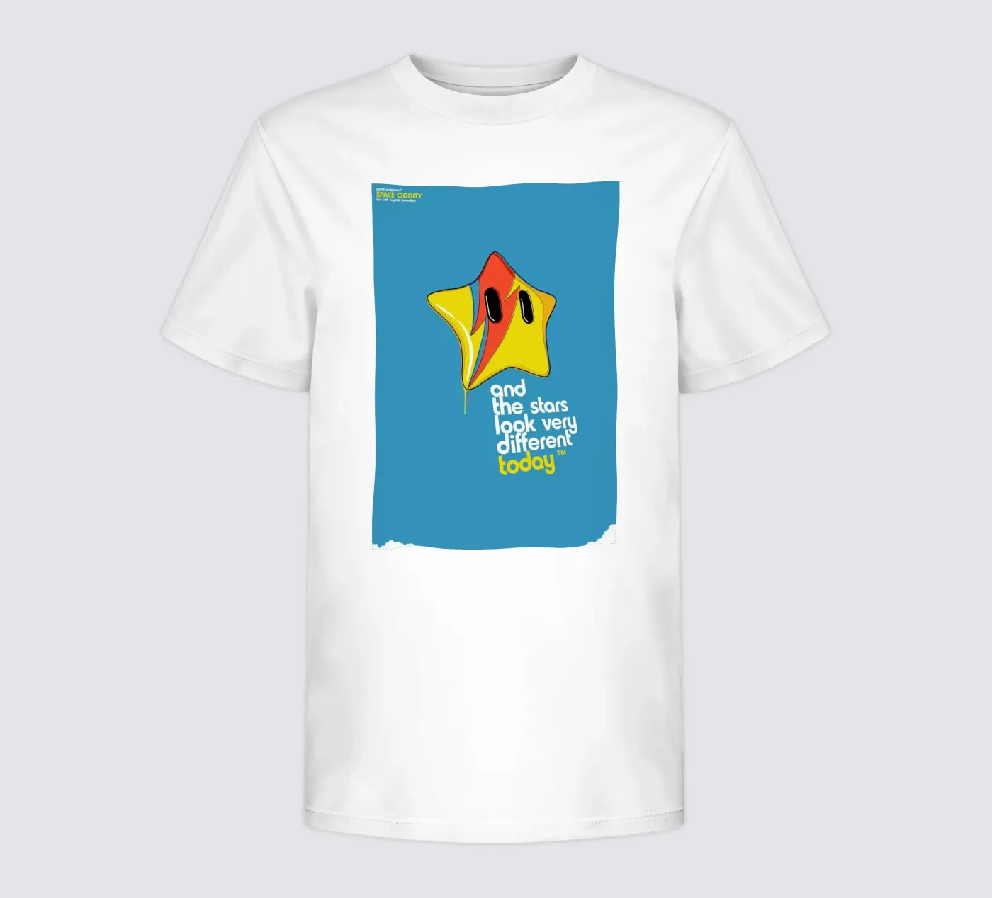 Space Oddity Game Program kinder t-shirt van Butcher Billy