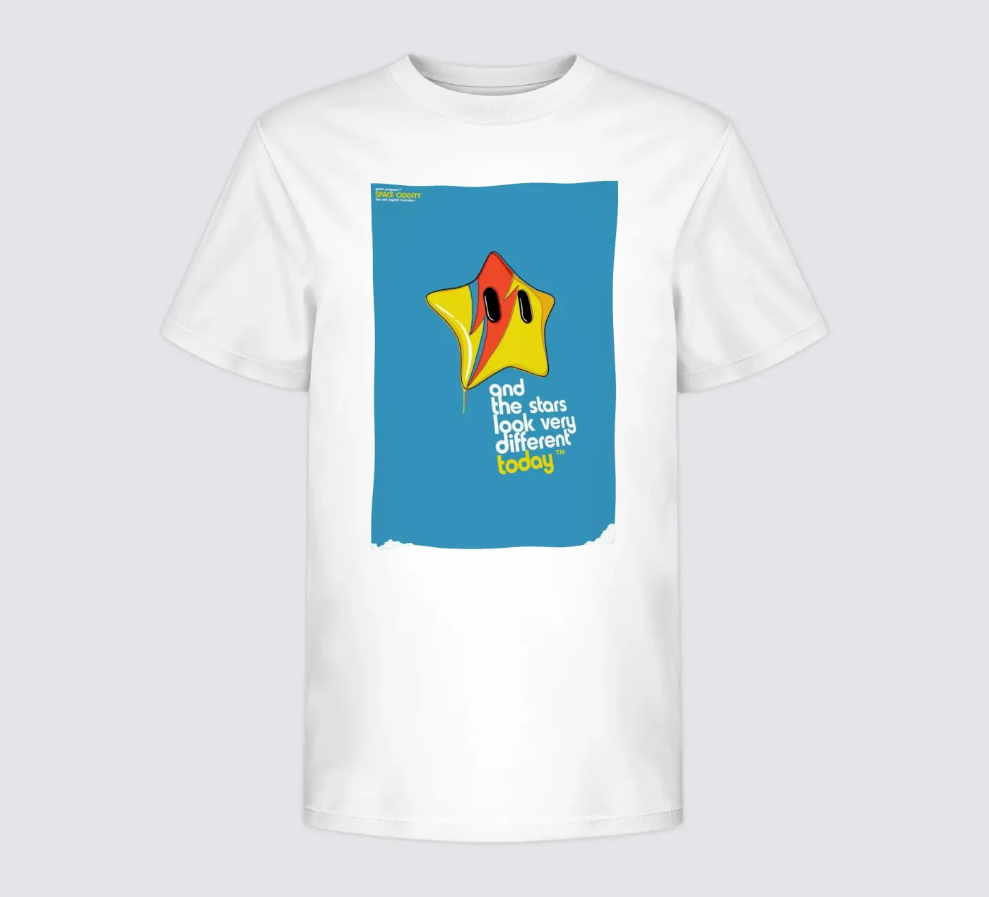 Space Oddity Game Program kinder t-shirt van Butcher Billy