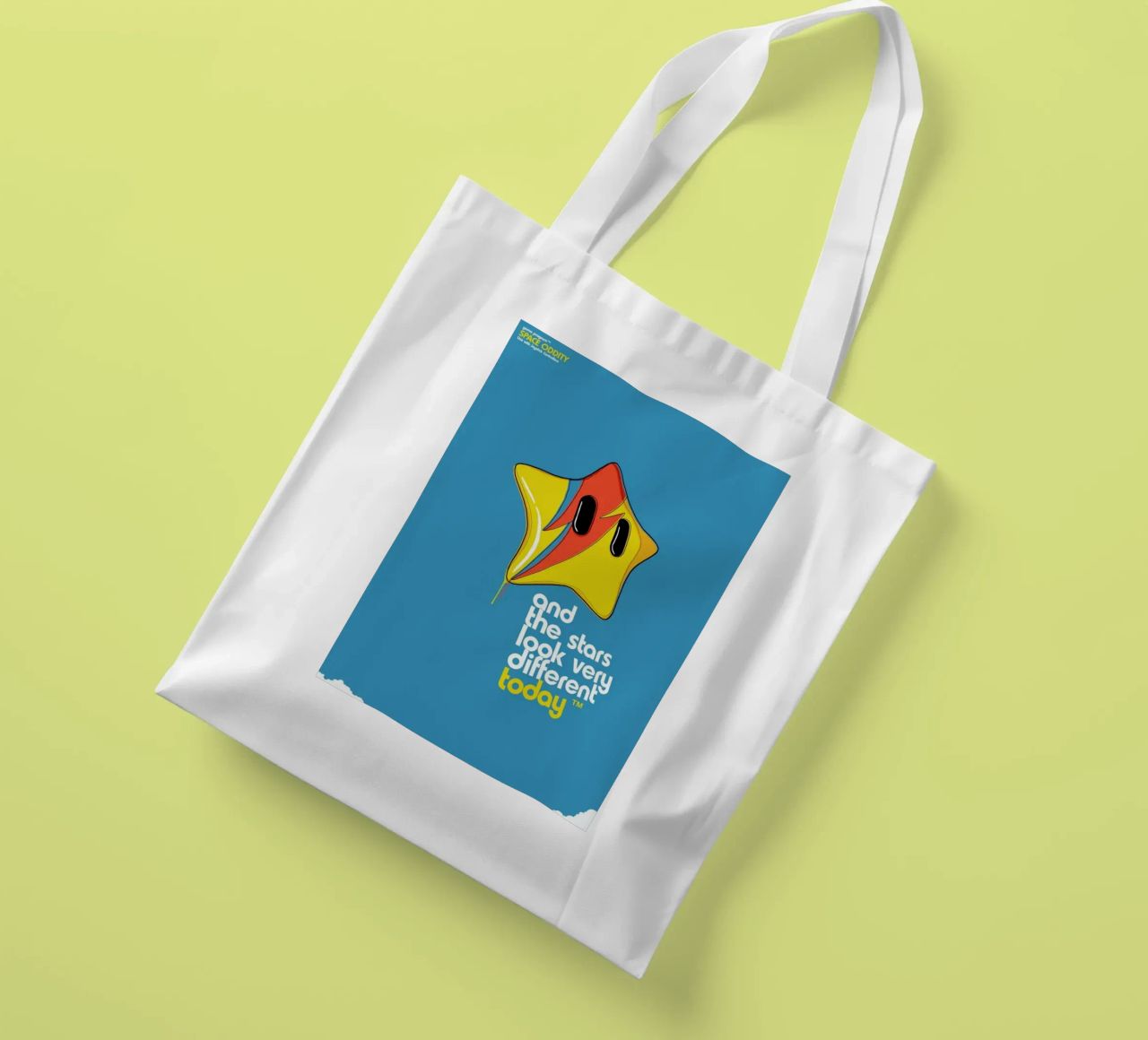 Space Oddity Game Program borsa in juta da Butcher Billy