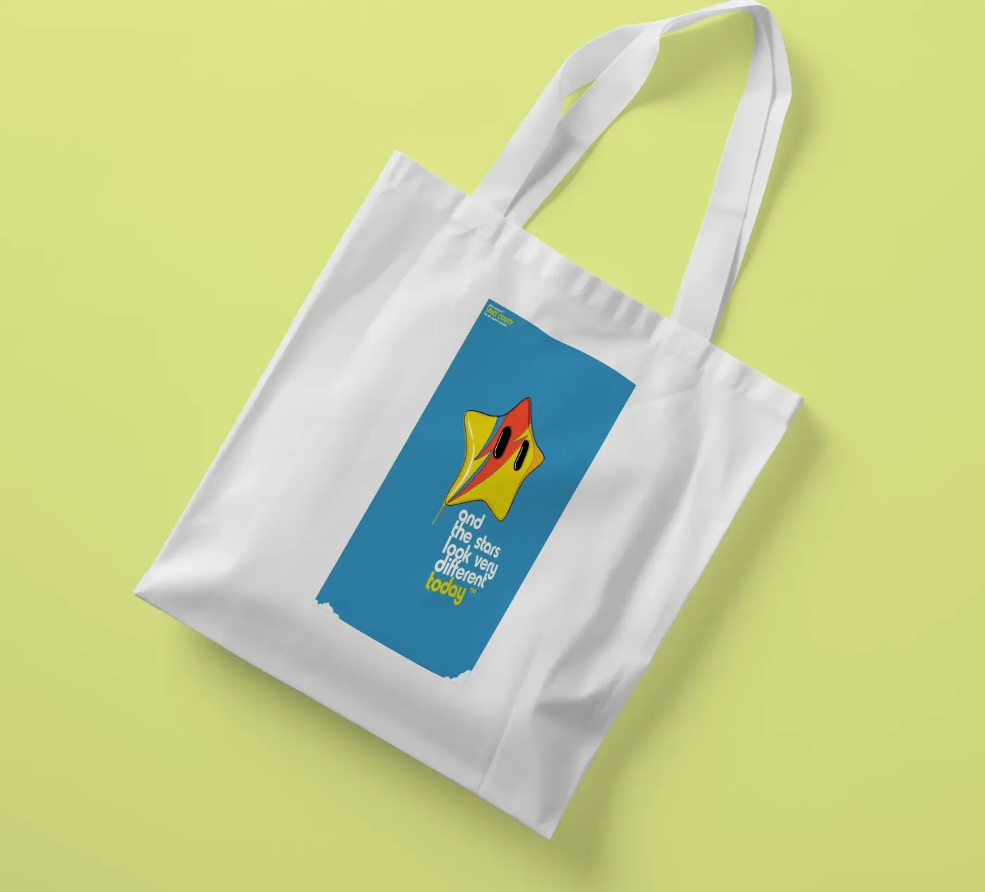 Space Oddity Game Program tote bag by Butcher Billy