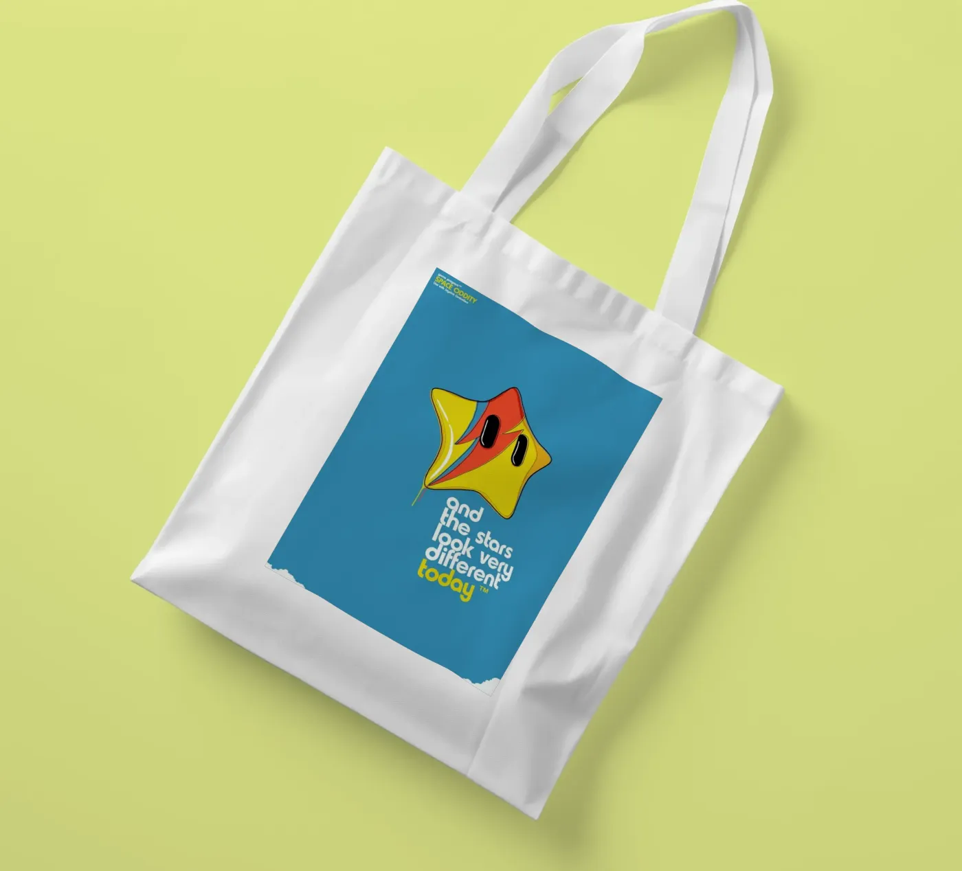 Space Oddity Game Program tote bag by Butcher Billy