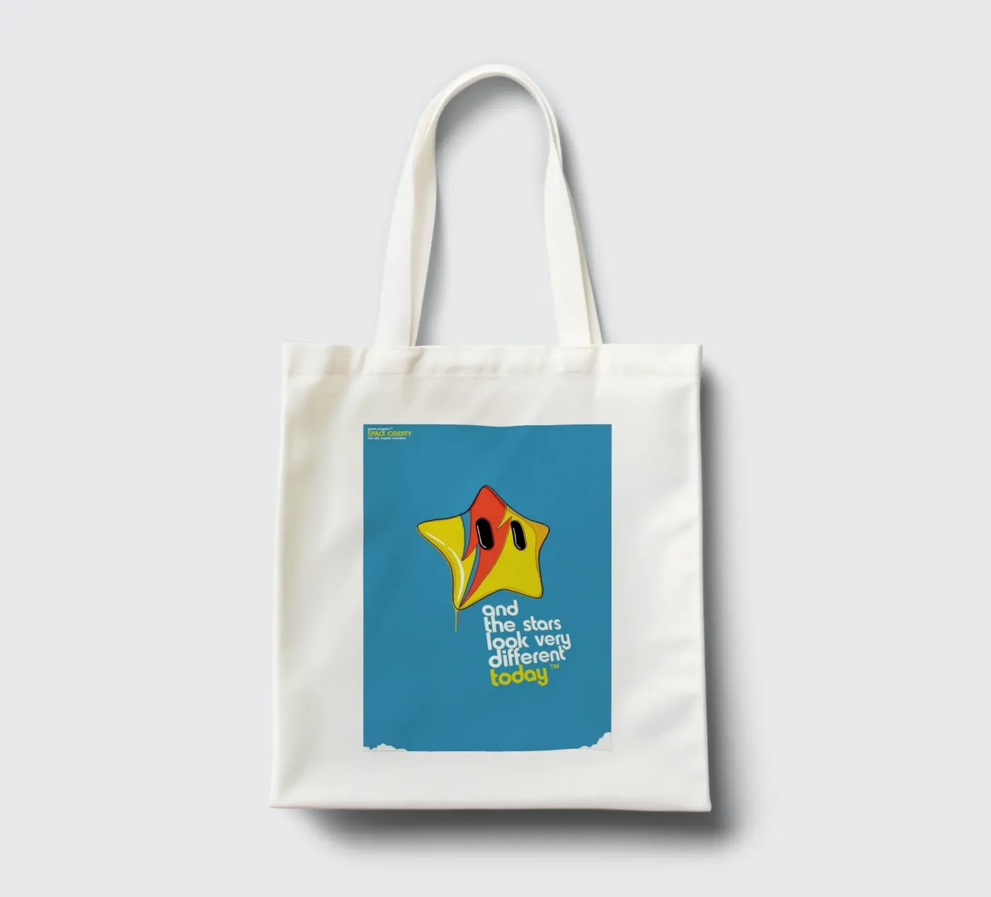 Space Oddity Game Program tote bag by Butcher Billy