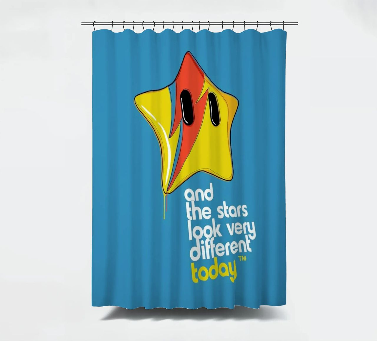 Space Oddity Game Program tenda da doccia da Butcher Billy