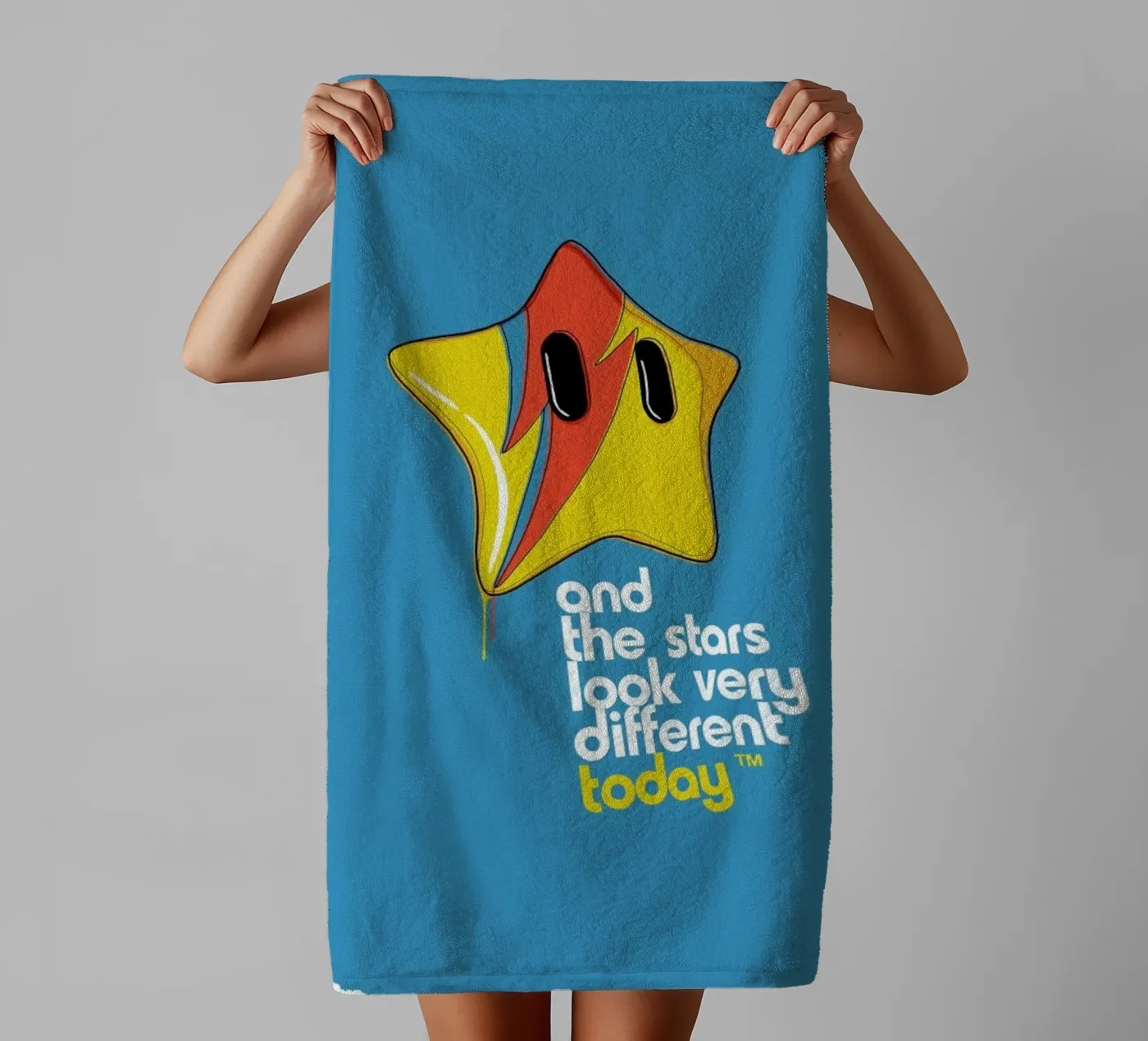 Space Oddity Game Program towel by Butcher Billy