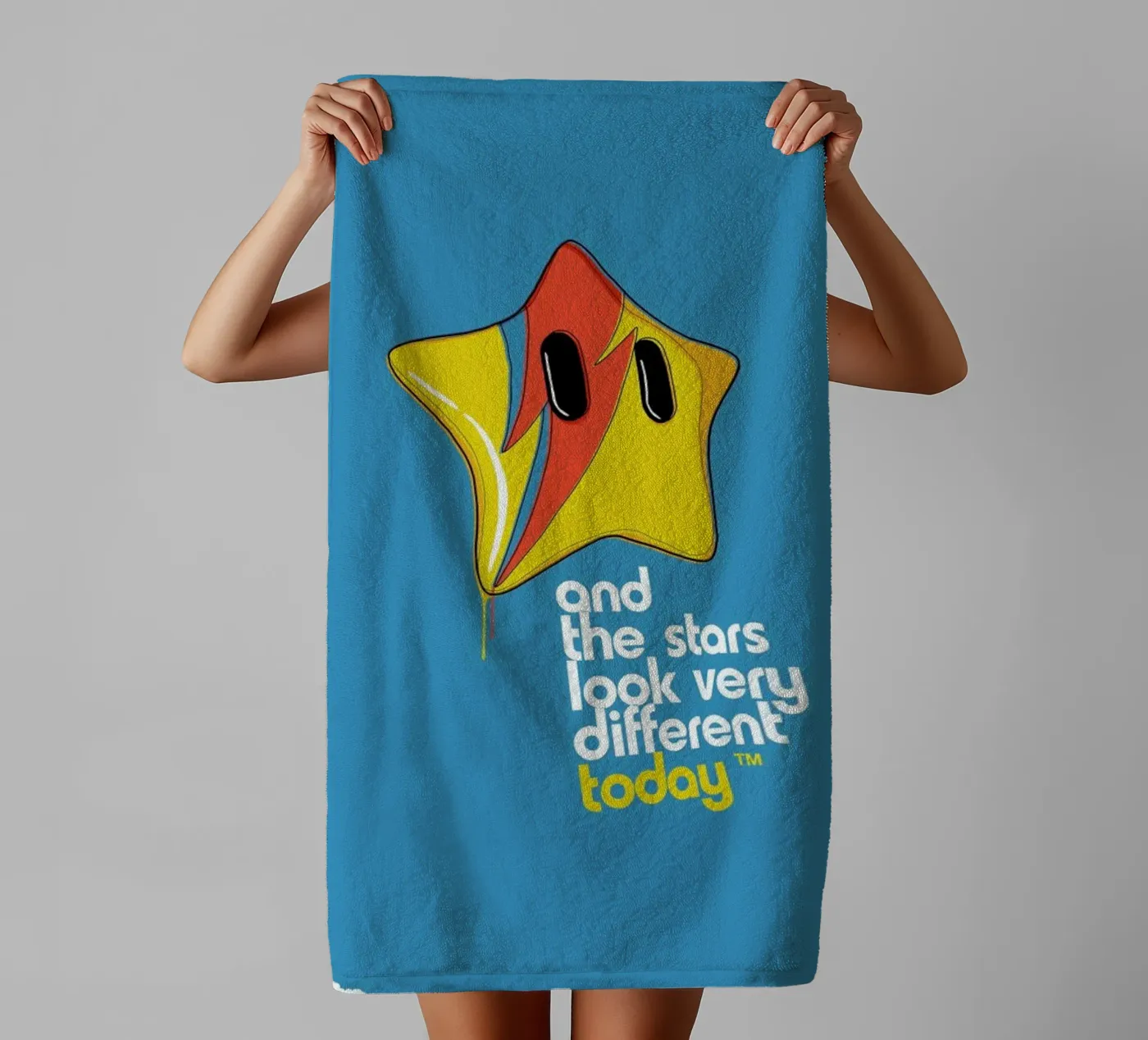 Space Oddity Game Program asciugamano da bagno da Butcher Billy