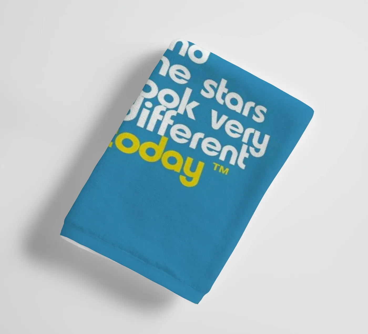 Space Oddity Game Program towel by Butcher Billy