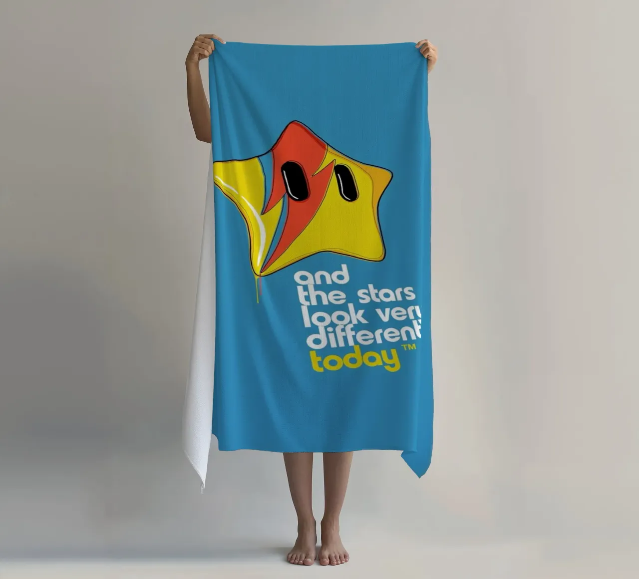 Space Oddity Game Program strandhanddoek van Butcher Billy