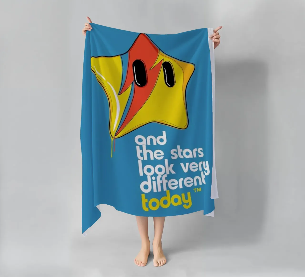 Space Oddity Game Program strandhanddoek van Butcher Billy