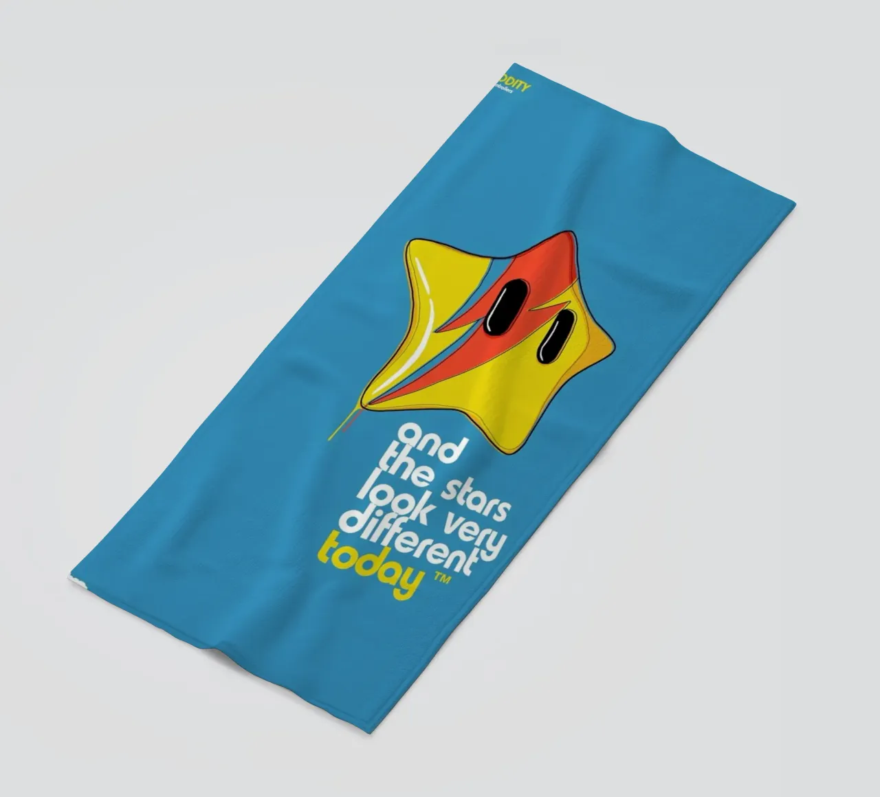 Space Oddity Game Program strandhanddoek van Butcher Billy