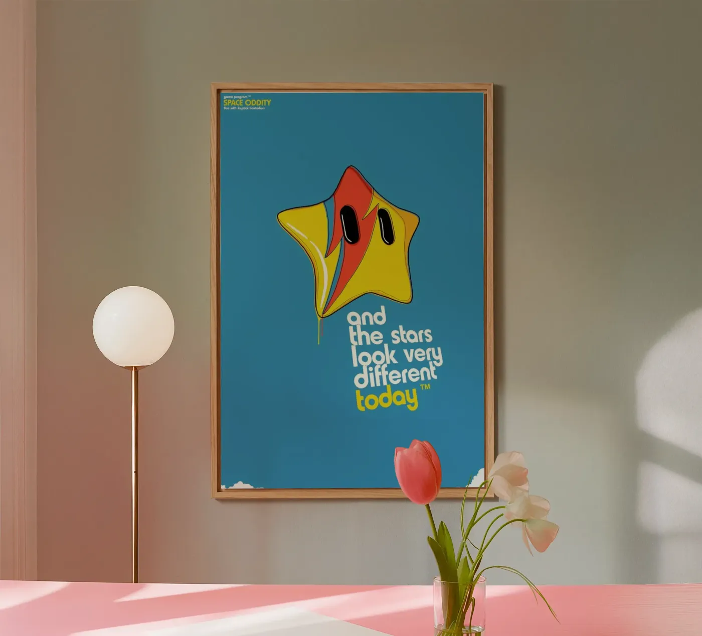 Space Oddity Game Program forex plate by Butcher Billy