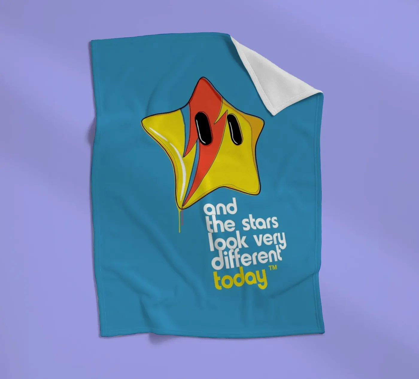 Space Oddity Game Program fleecedeken van Butcher Billy