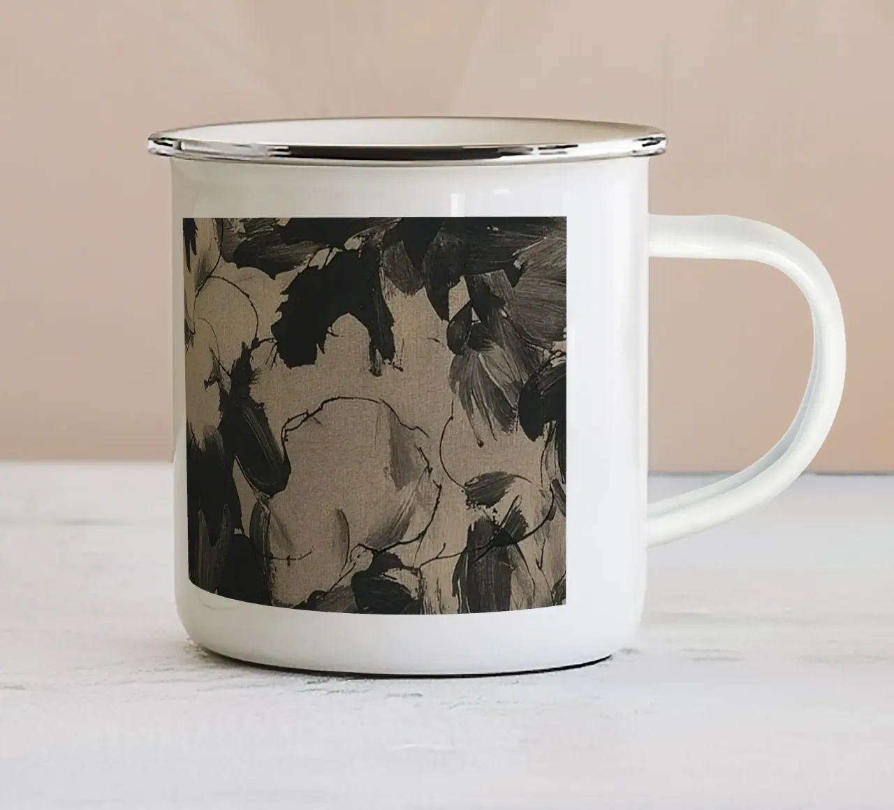 Nior Botanica tazza in smalto da Willow & Elm