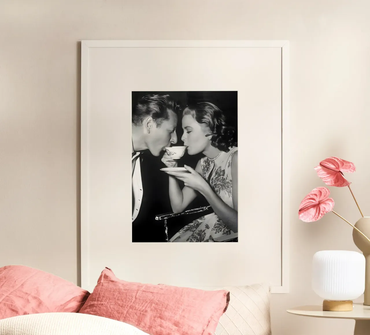 Drink tea poster da Funny Frame Factory