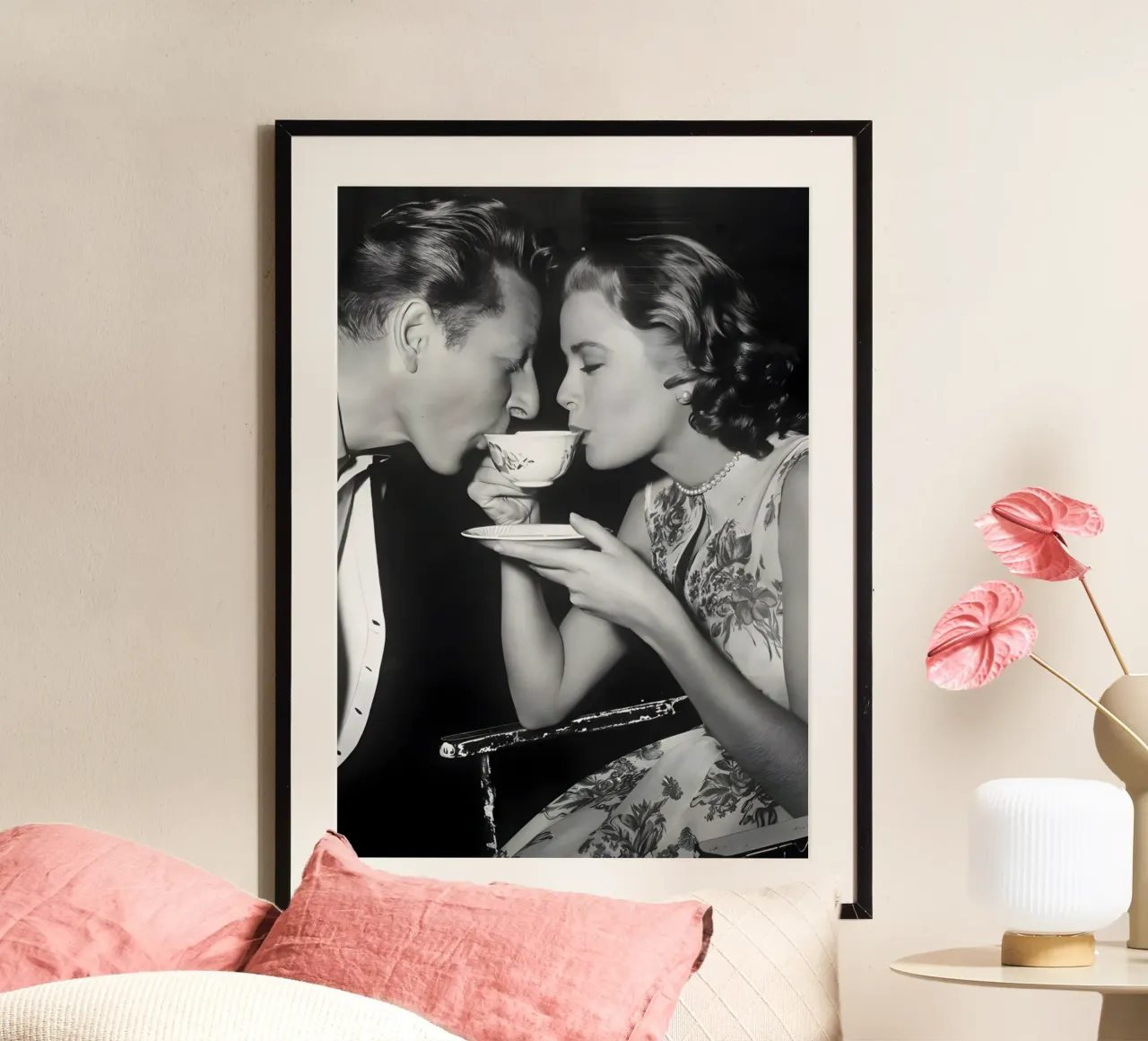 Drink tea poster da Funny Frame Factory