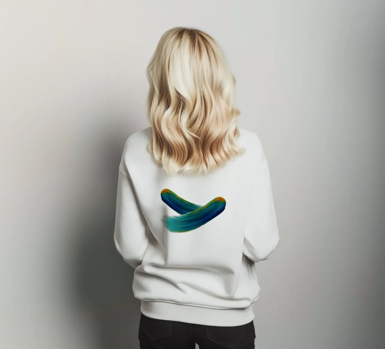 Single Swoosh sweatshirt by Pia