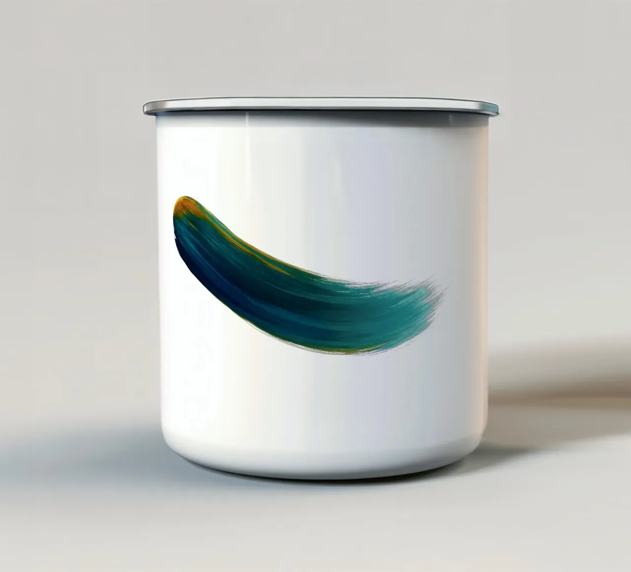 Single Swoosh tazza in smalto da Lunaris