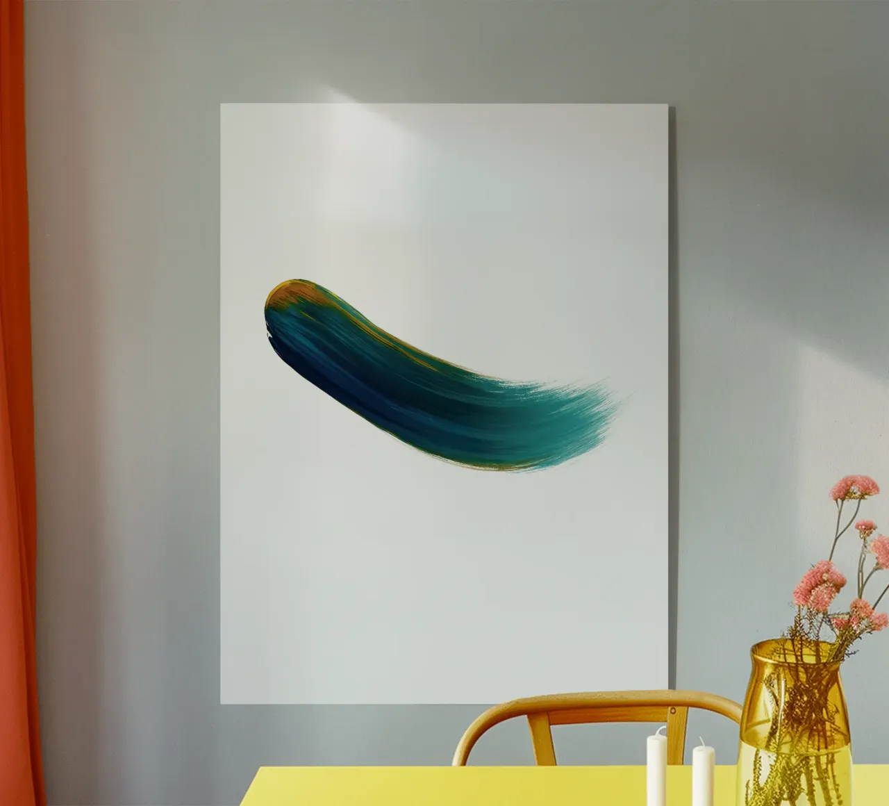 Single Swoosh plexiglass da Pia