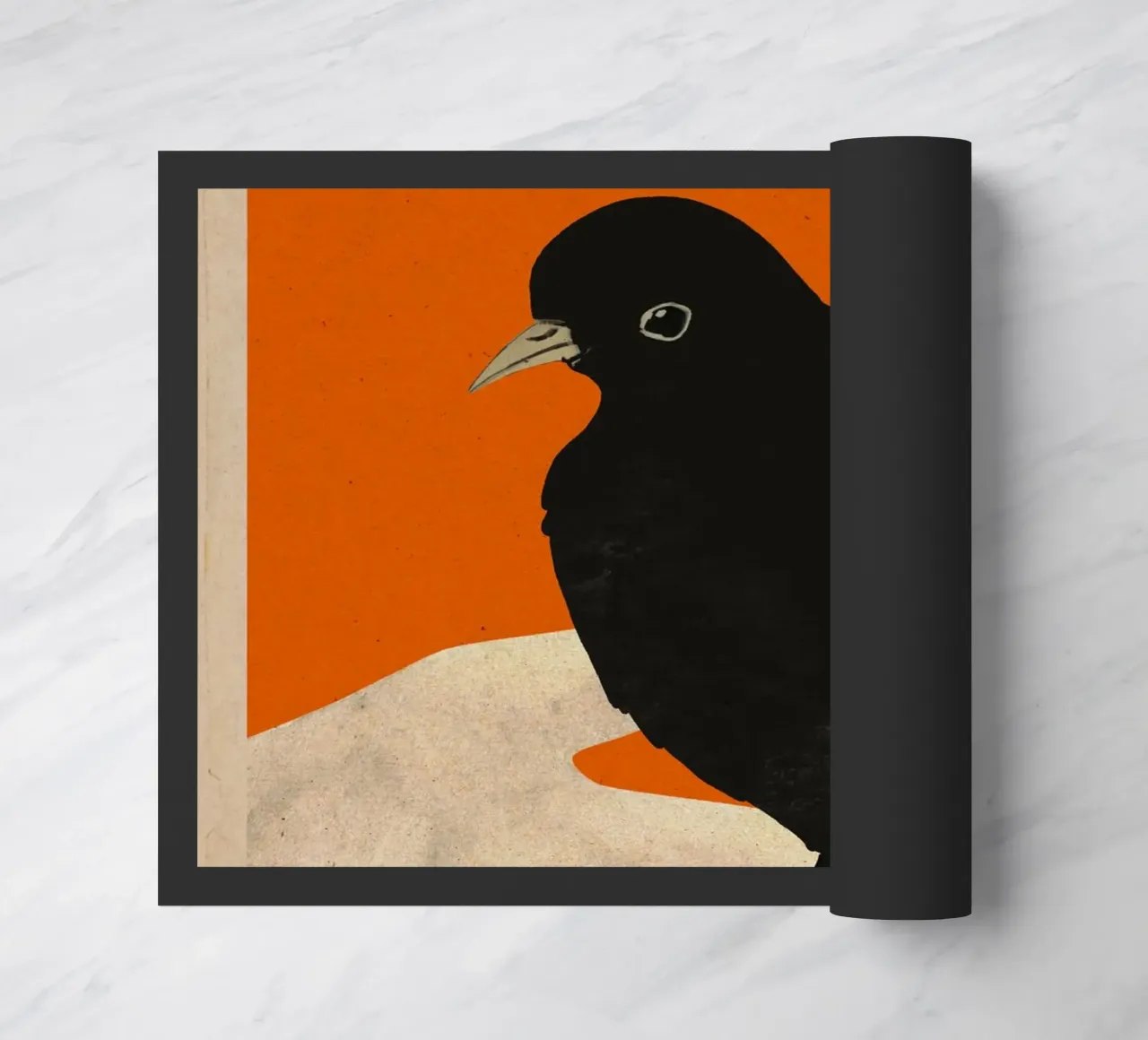 Uccello in mano zerbino da M.A.Z.U.N.