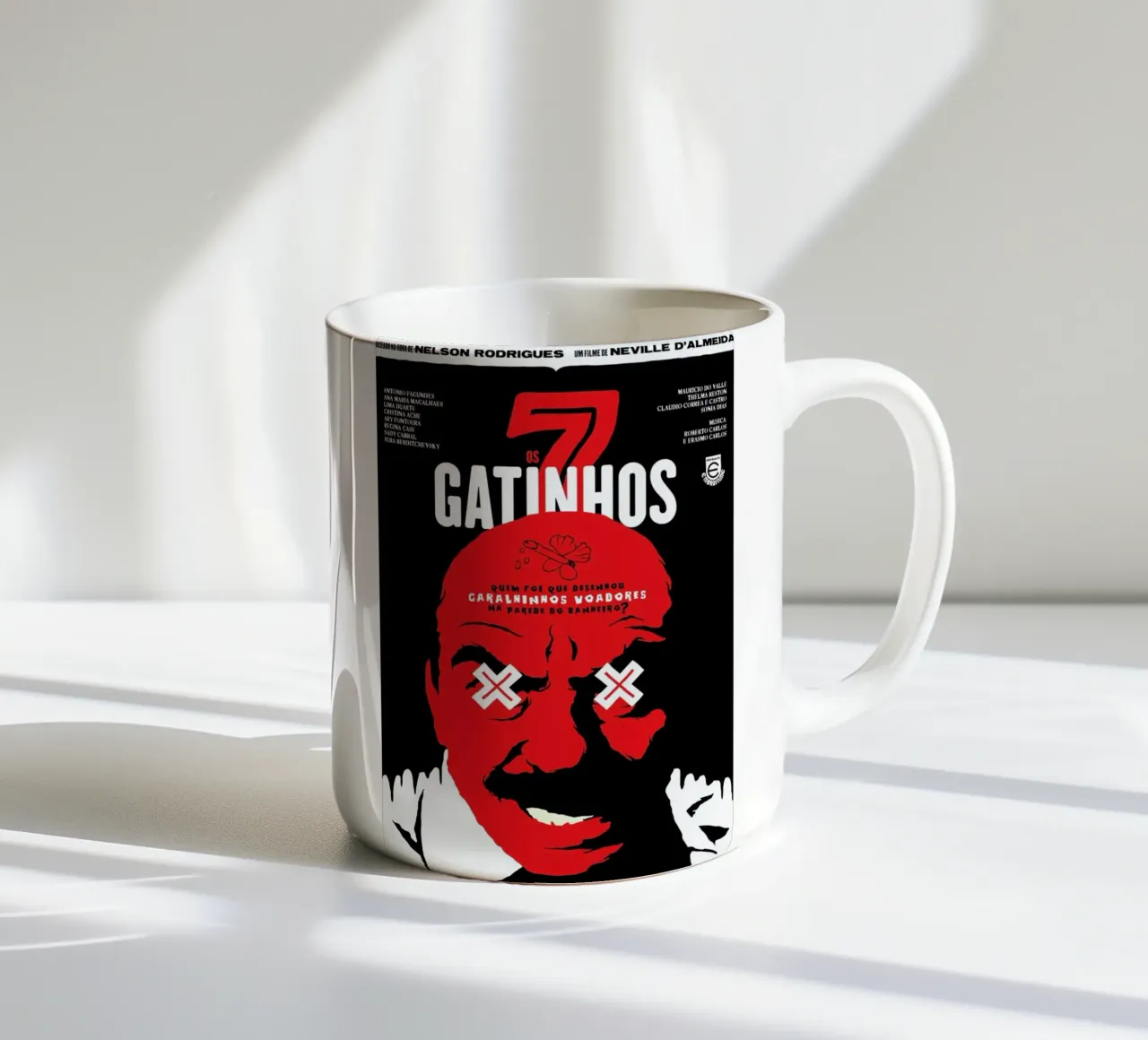 Os 7 Gatinhos tazza in ceramica da Butcher Billy