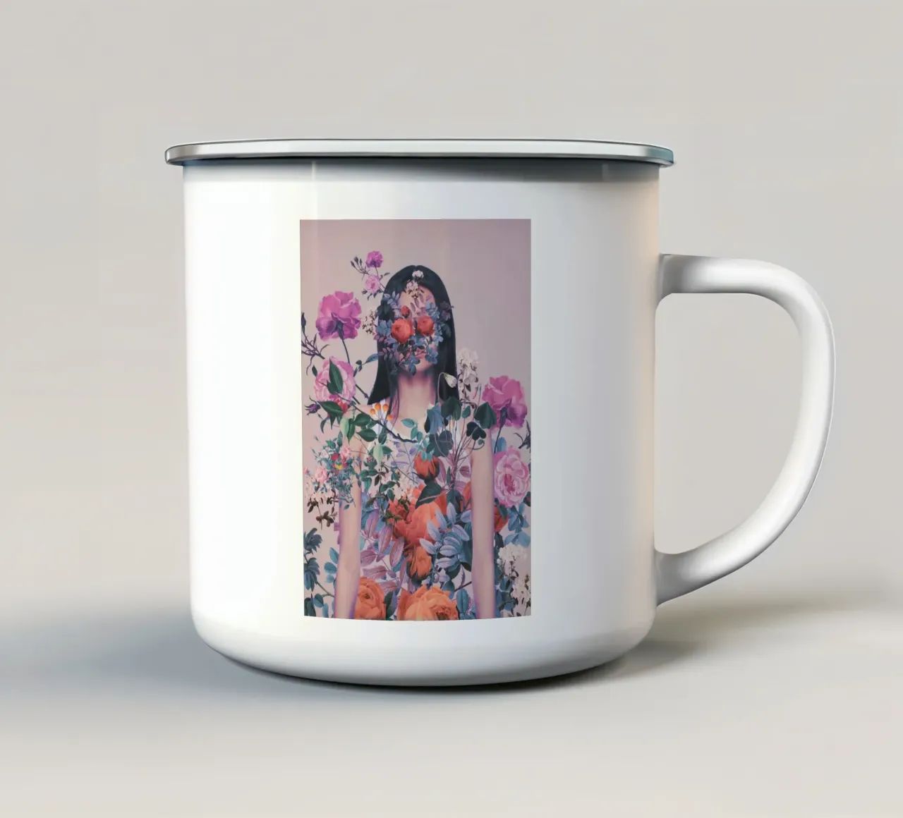 In fiore 38 tazza in smalto da dada22