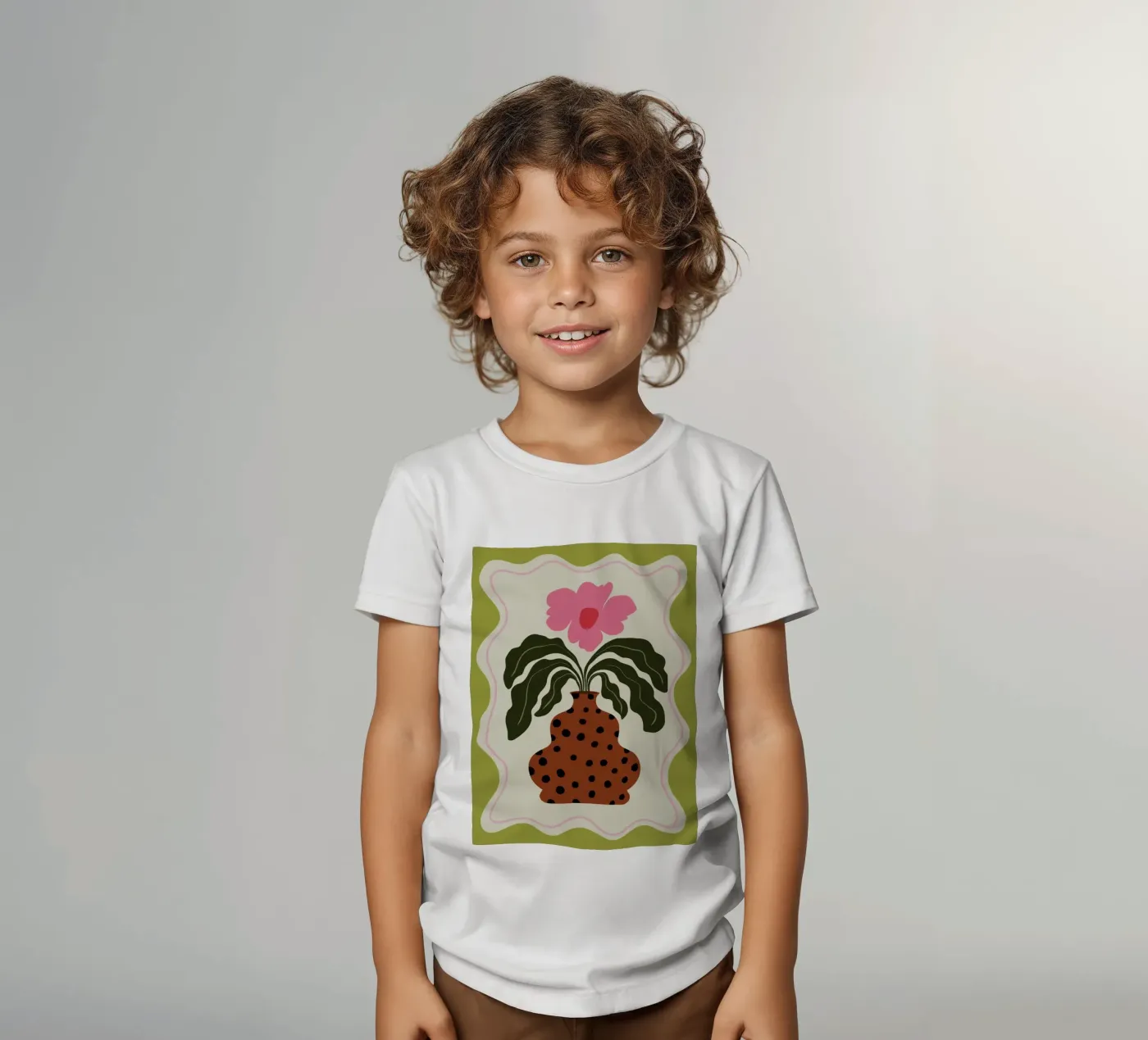 Grazia t-shirt bambini da Miho Art Studio