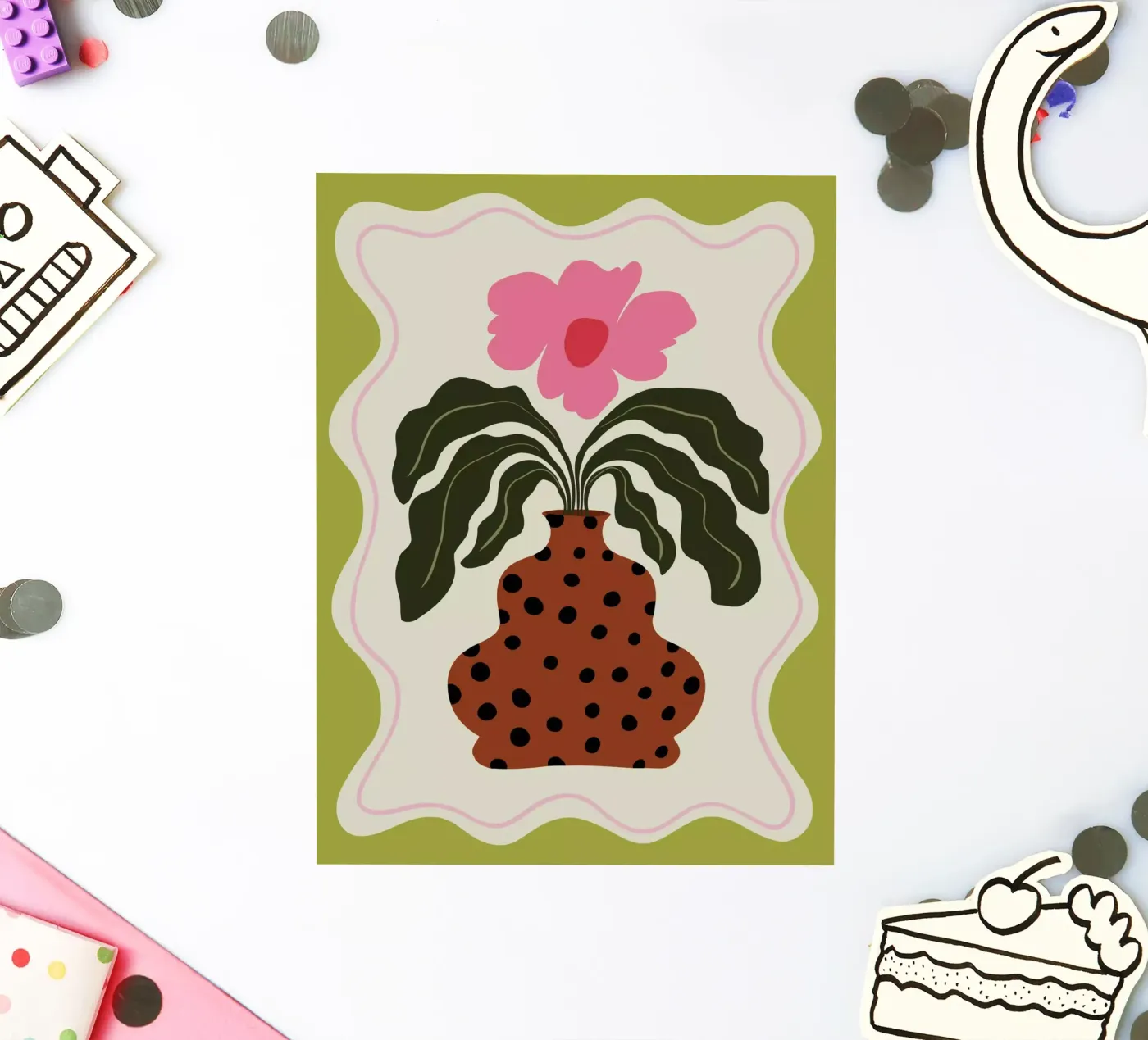 Grace sticker by Miho Art Studio