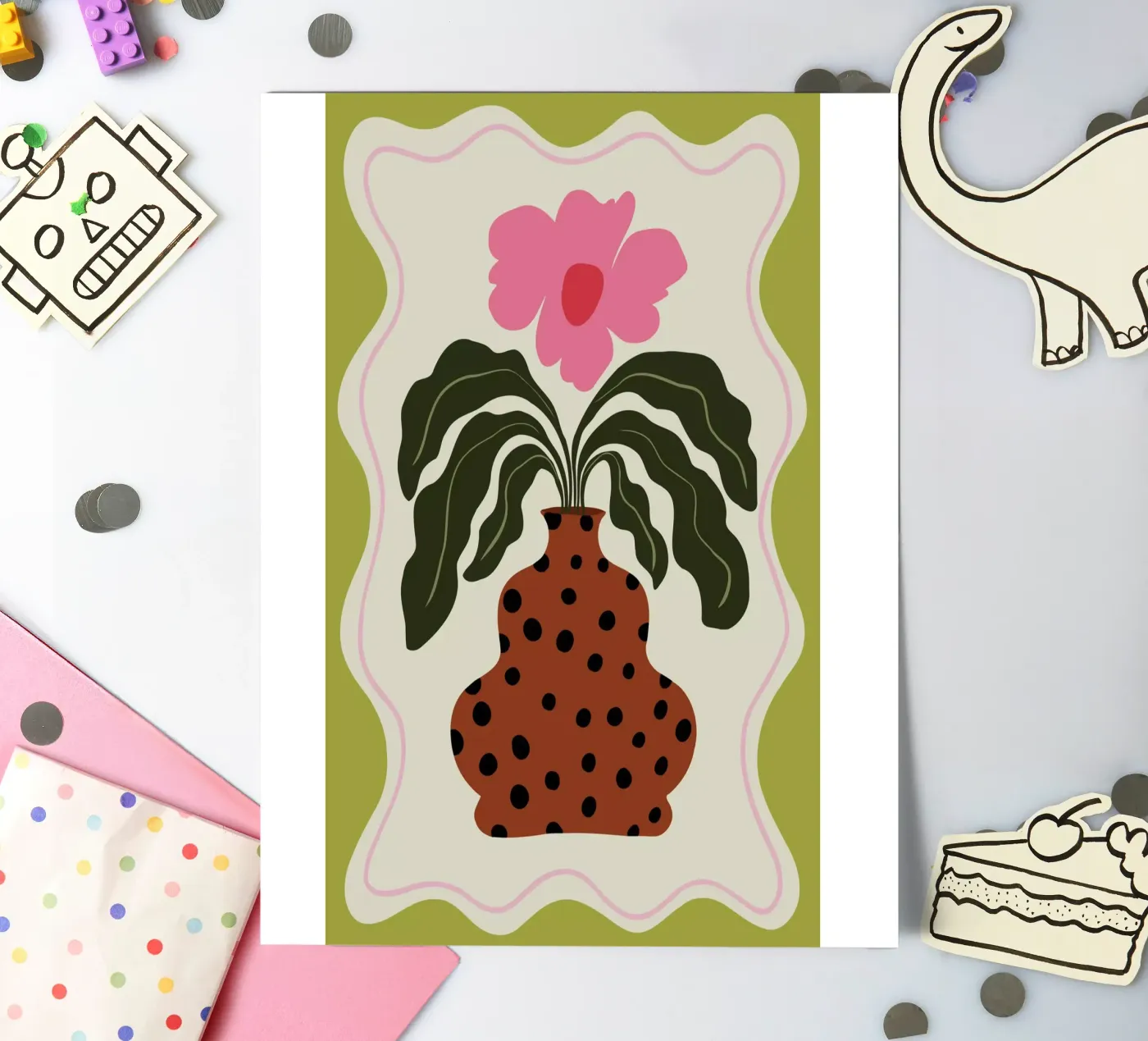 Grace sticker sheet by Miho Art Studio