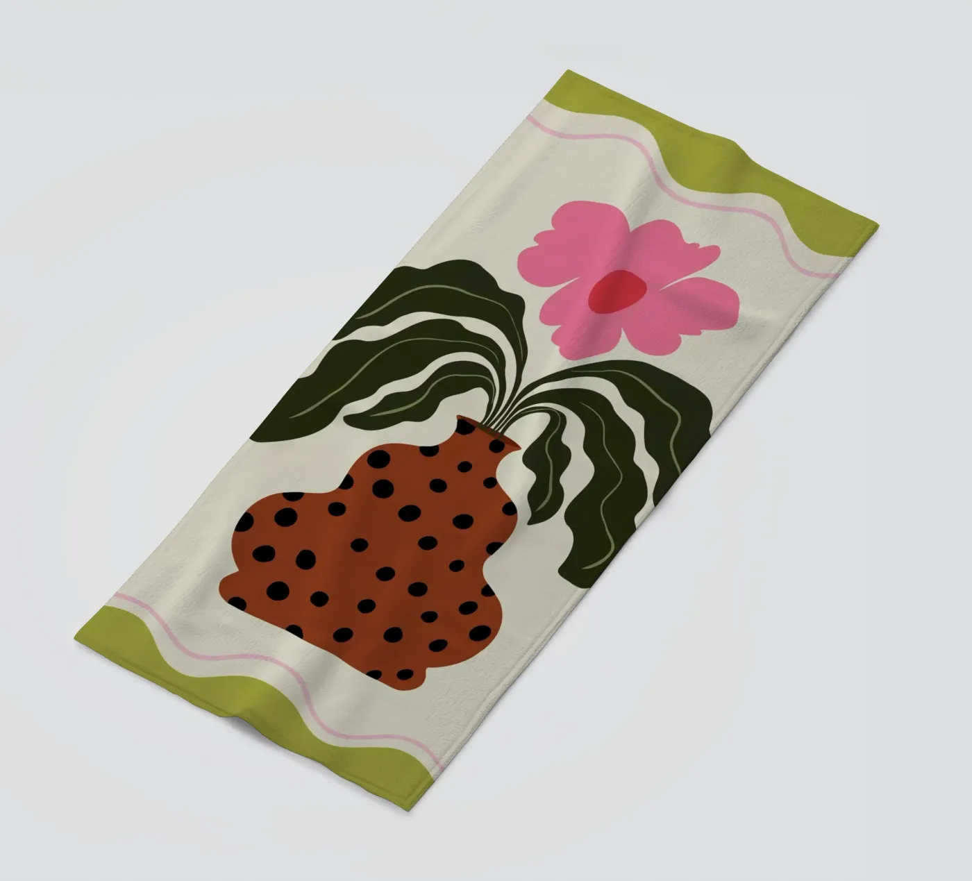 Grace strandhanddoek van Miho Art Studio