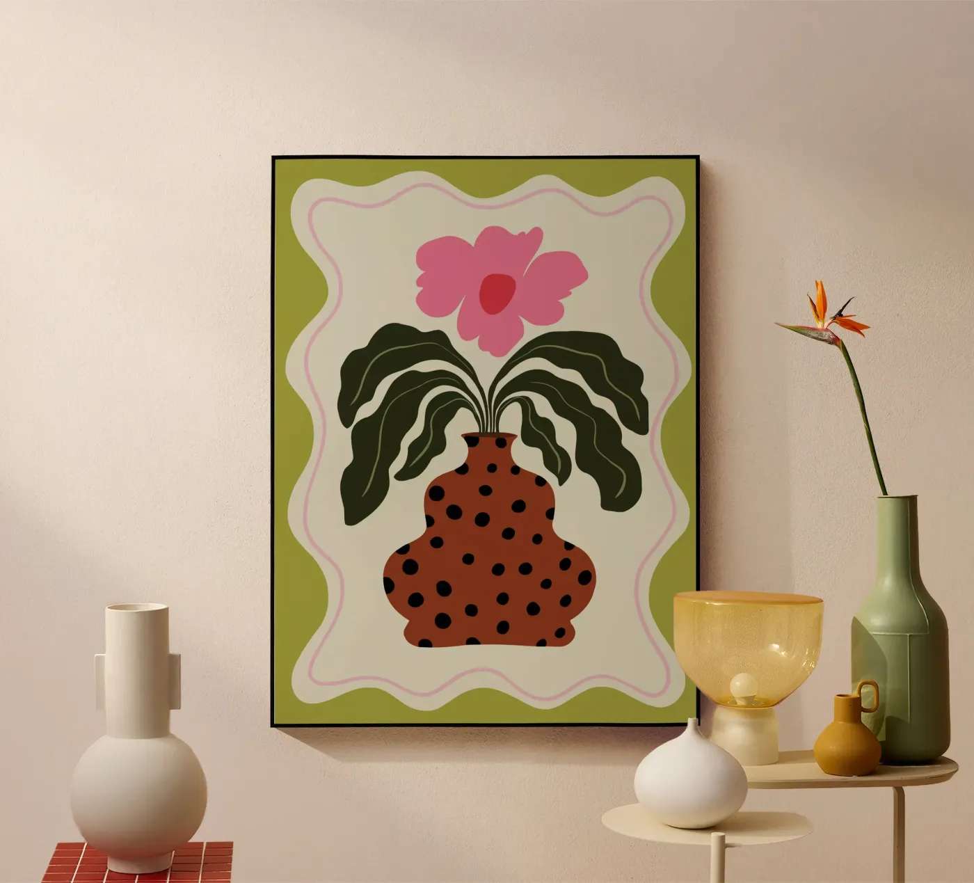 Grace acrylic glass by Miho Art Studio