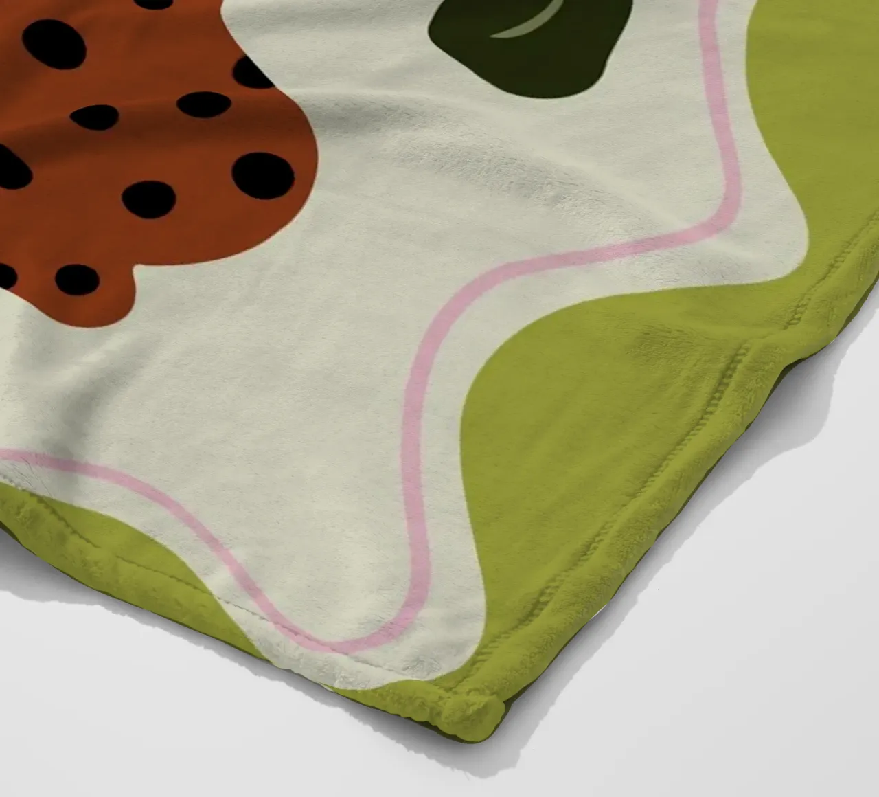 Anmut Fleecedecke von Miho Art Studio