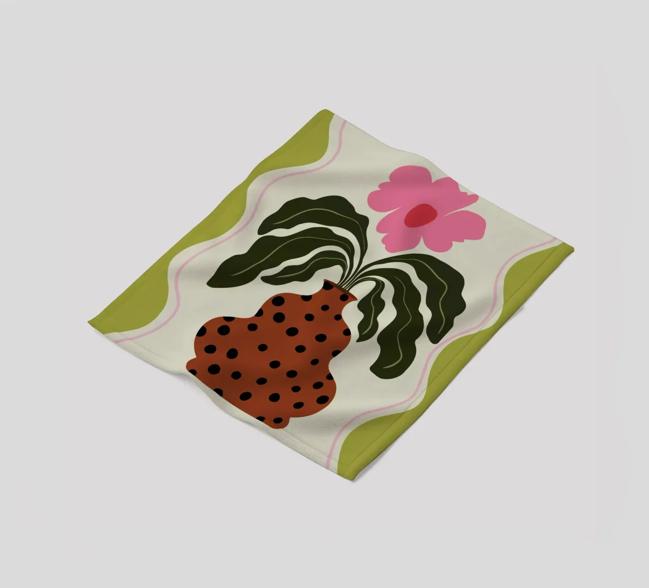 Anmut Fleecedecke von Miho Art Studio