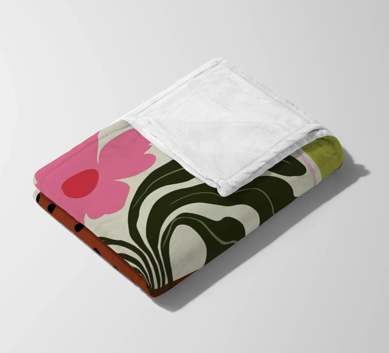 Anmut Fleecedecke von Miho Art Studio