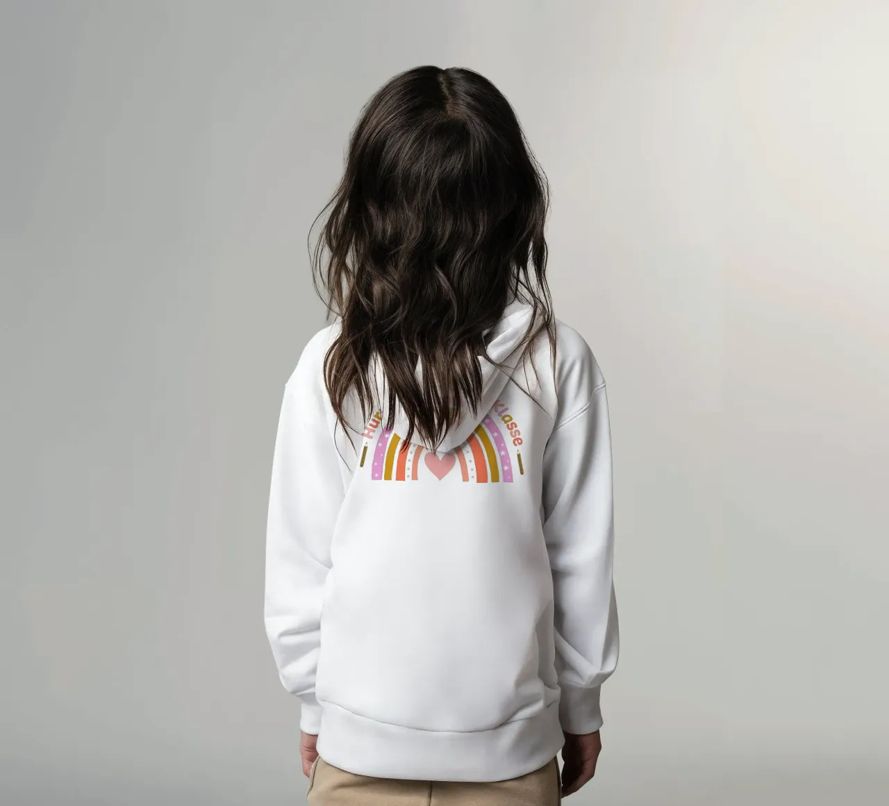 Finalmente la prima classe. Per i bambini di prima elementare, le studentesse felpa bambino con cappuccio da CalliLetters