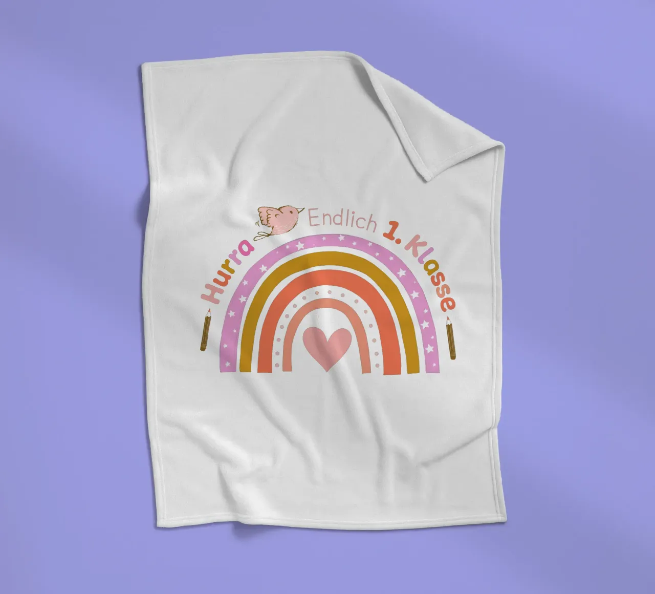 Finalmente la prima classe. Per i bambini di prima elementare, le studentesse coperta in pile da CalliLetters