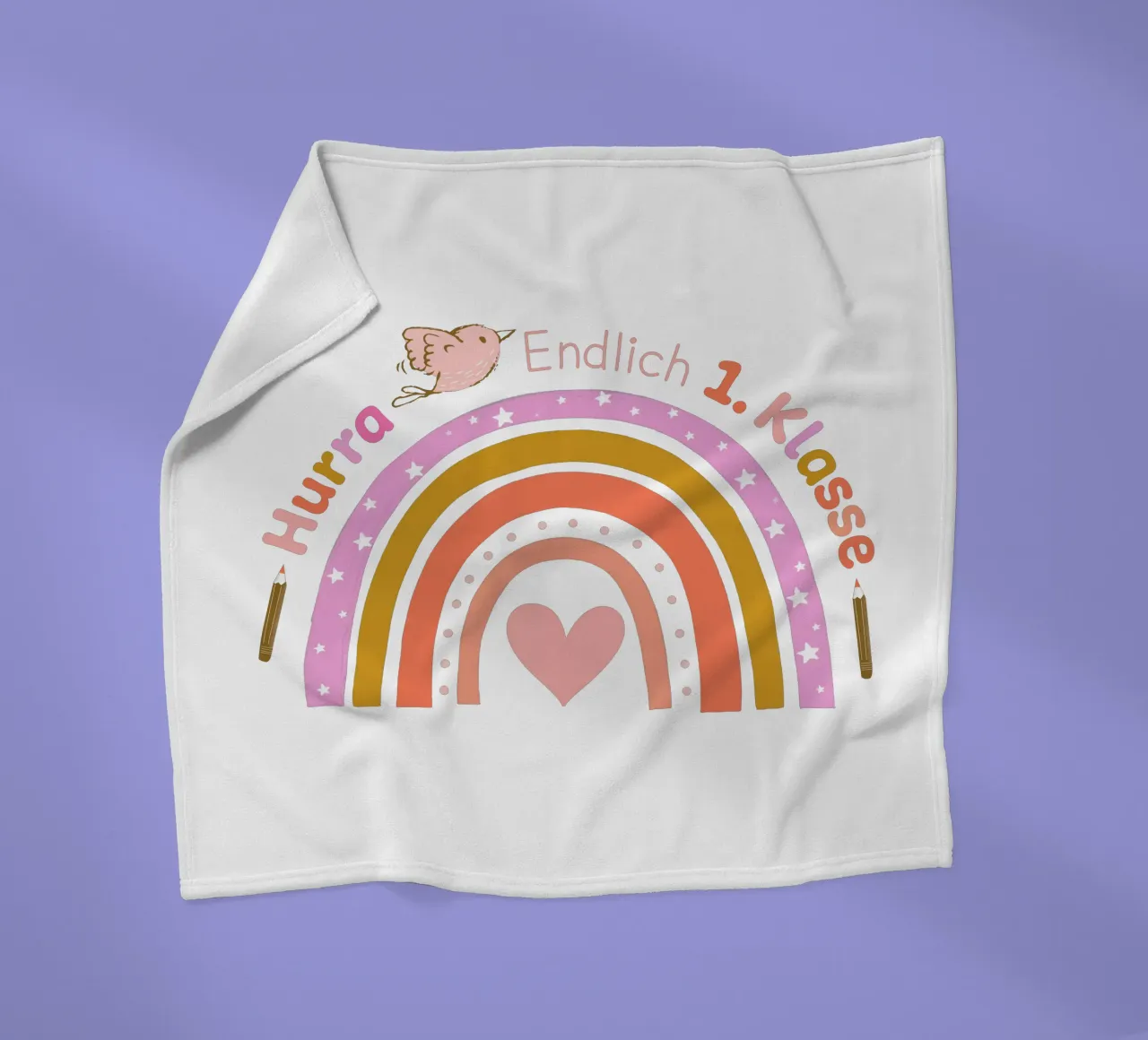 Finalmente la prima classe. Per i bambini di prima elementare, le studentesse coperta in pile da CalliLetters