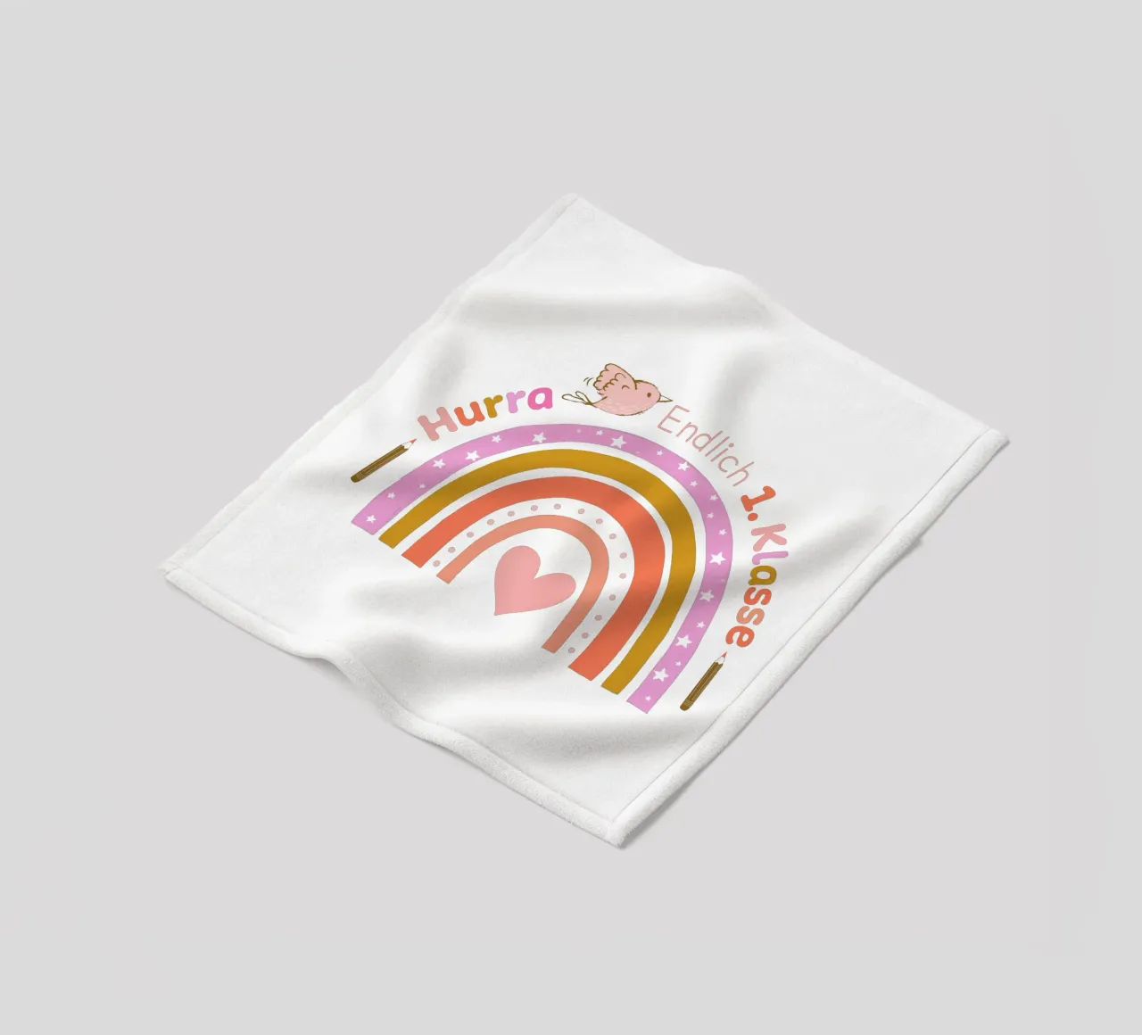 Finalmente la prima classe. Per i bambini di prima elementare, le studentesse coperta in pile da CalliLetters