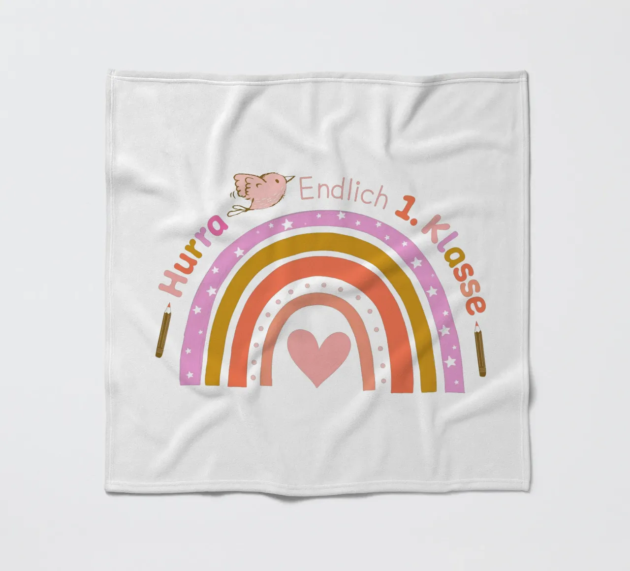 Finalmente la prima classe. Per i bambini di prima elementare, le studentesse coperta in pile da CalliLetters