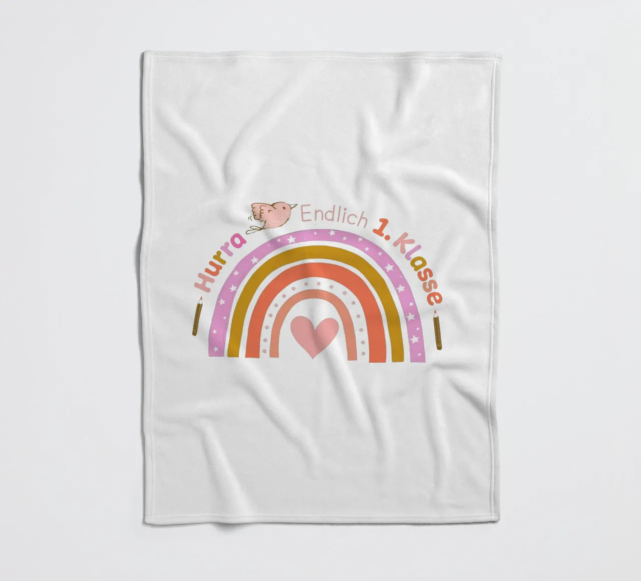 Finalmente la prima classe. Per i bambini di prima elementare, le studentesse coperta in pile da CalliLetters