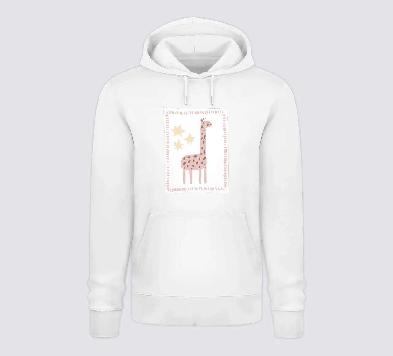 Giraffa gentile felpa con cappuccio da Littleleo