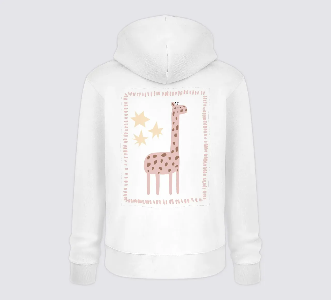 Giraffa gentile felpa con cappuccio da Littleleo