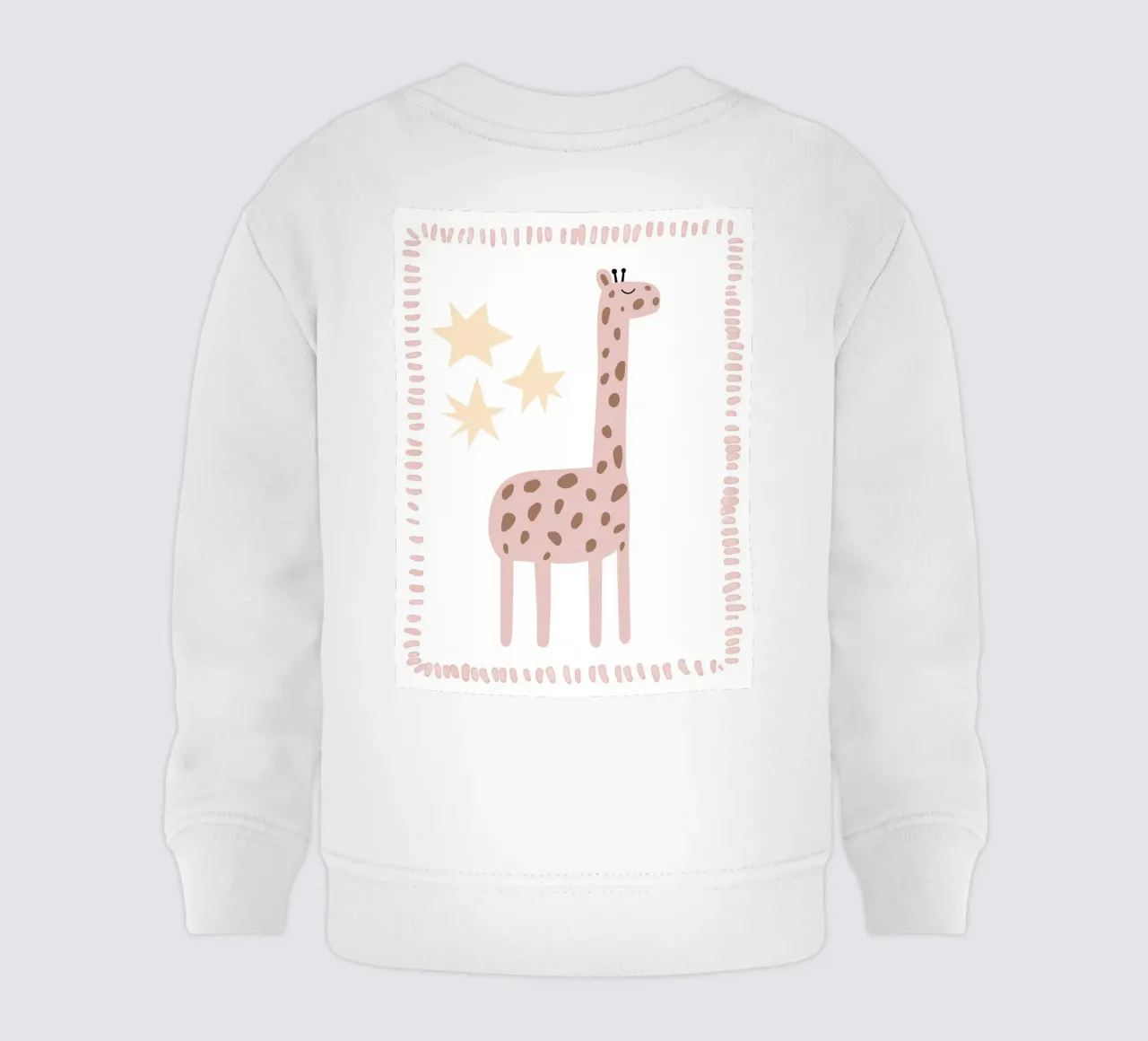 Giraffa gentile felpa neonato da Littleleo
