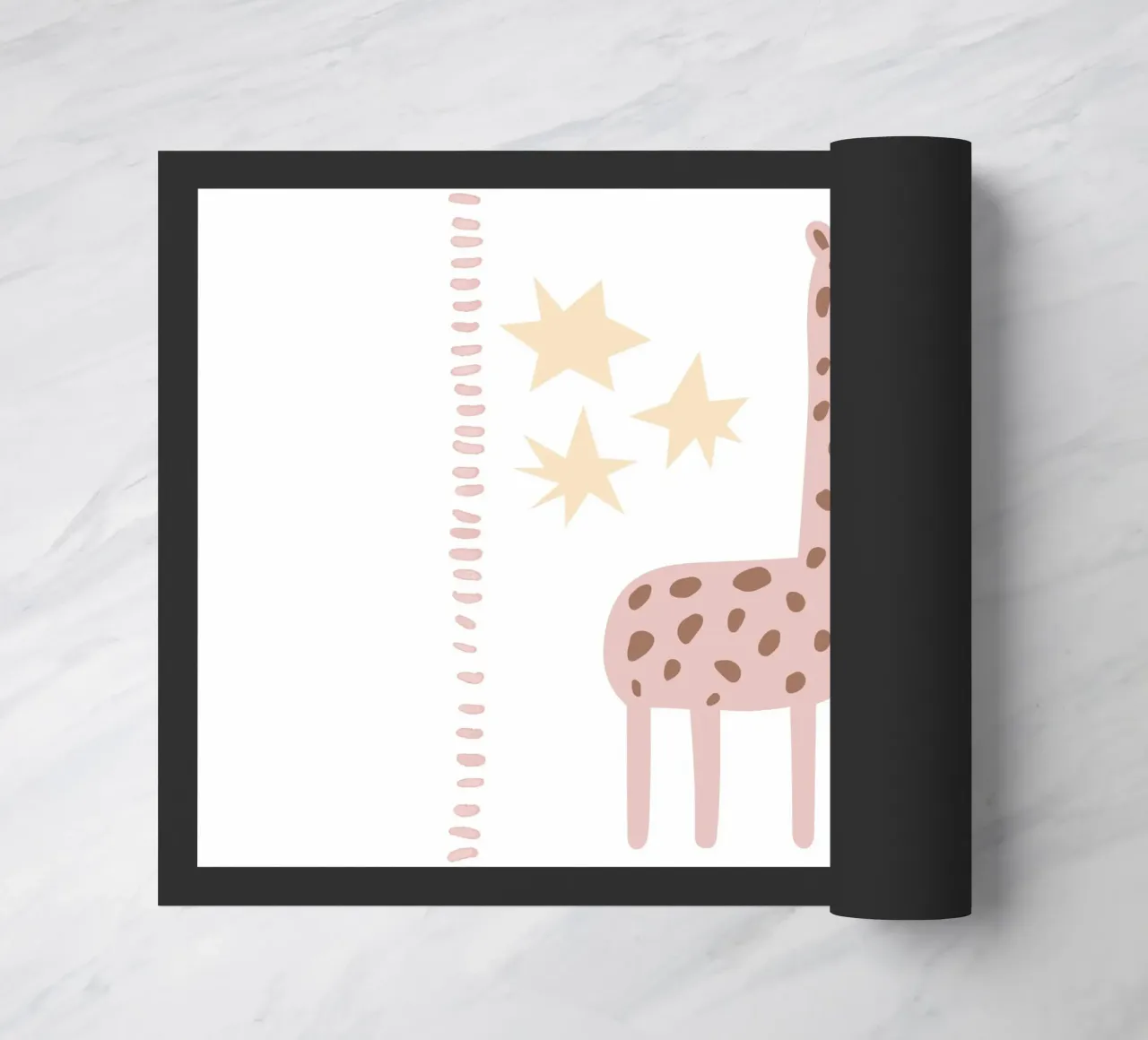 Giraffa gentile zerbino da Littleleo